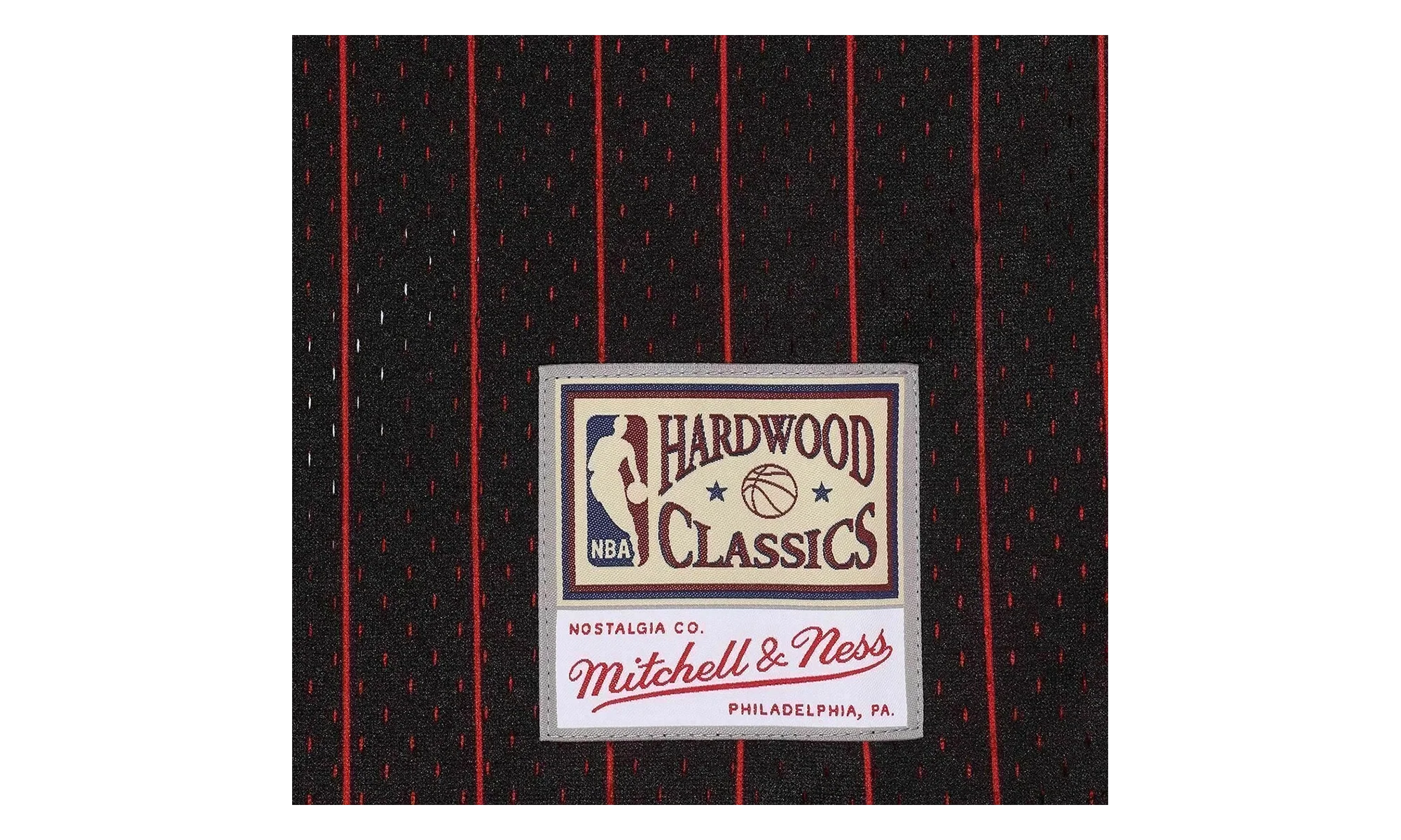 NBA 6 Rings Batting Practice Jersey "Chicago Bulls - Black" MSPOBLCK CBUBA180651 - Image 4