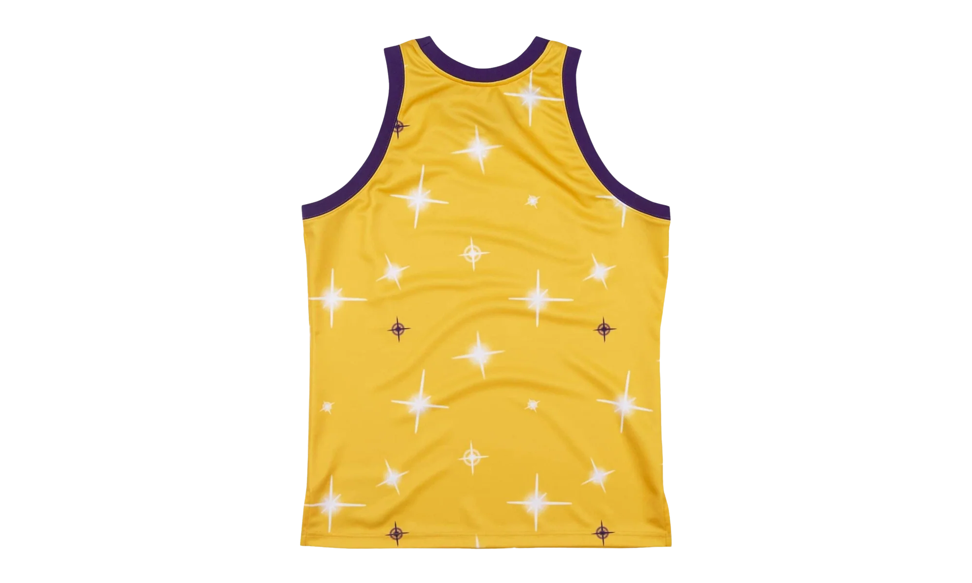 NBA Airbrush Knit Jersey "Los Angeles Lakers - Yellow" TTNKBW18029 LALYELL - Image 2