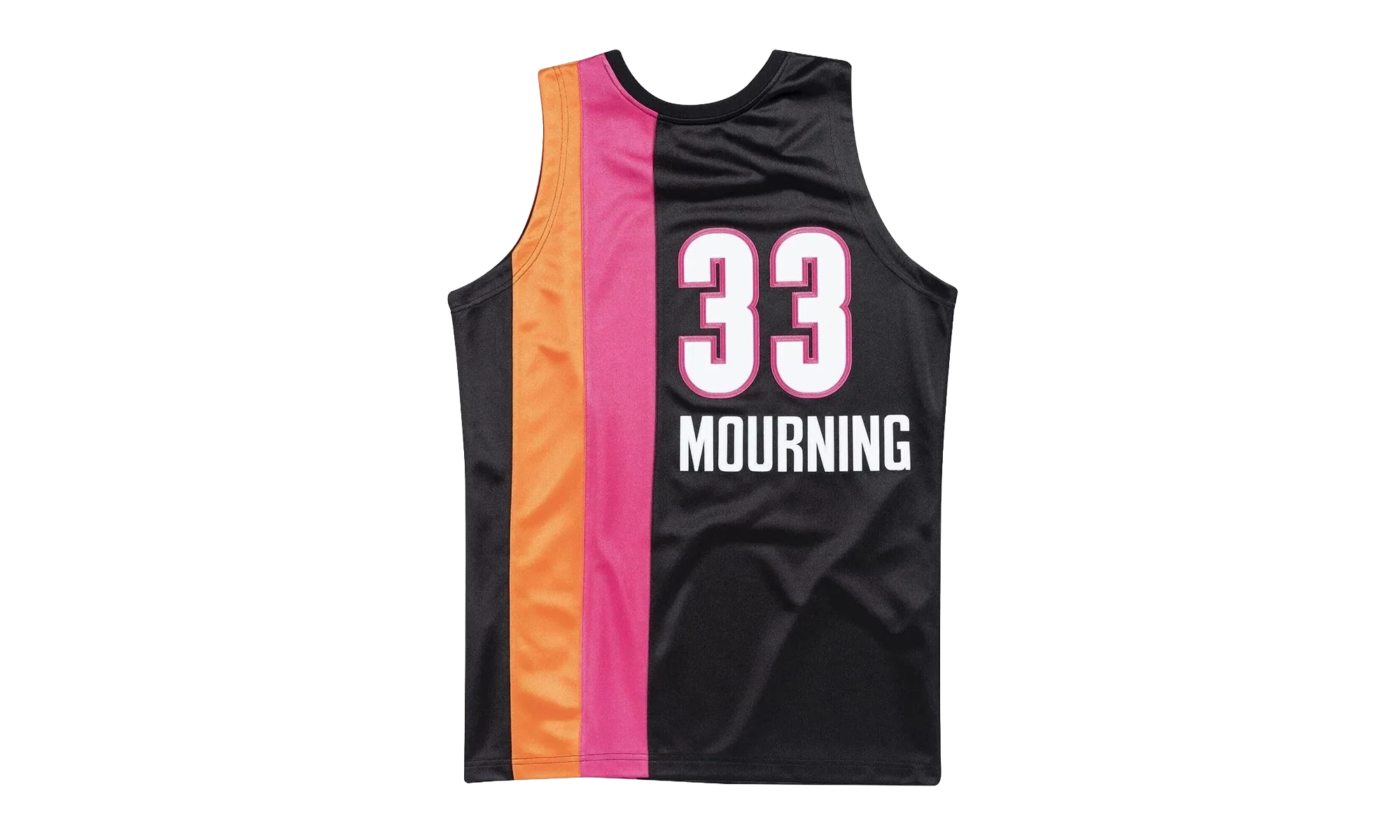 NBA Alonzo Mourning Authentic Jersey "2005-06 Miami Heat Alternate - Black" AJY4EL18032 MHEBLCK05AMO - Image 2