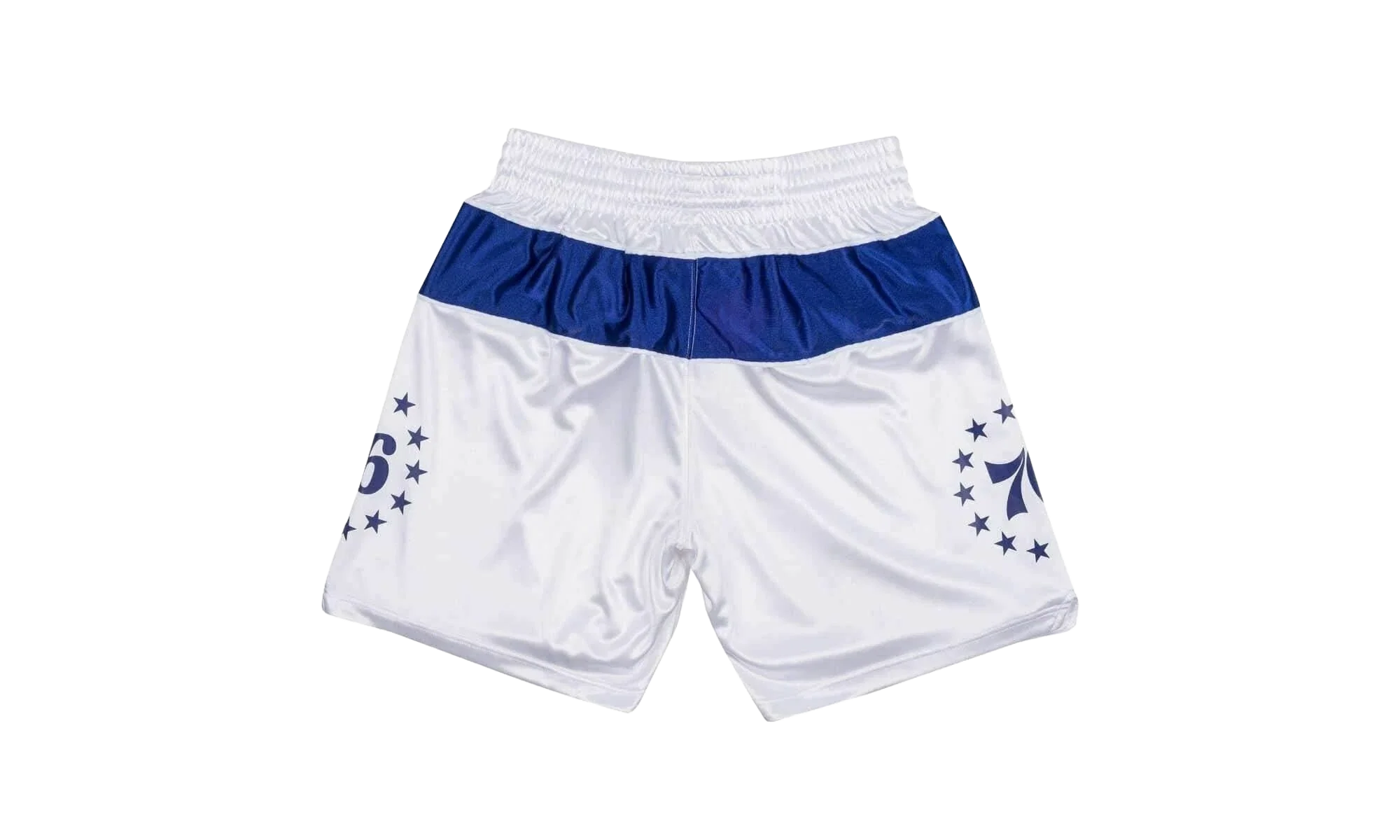 NBA Authentic Shorts "2003 Philadelphia 76ers - White" ASHRAC19102 P76WHIT03 - Image 2
