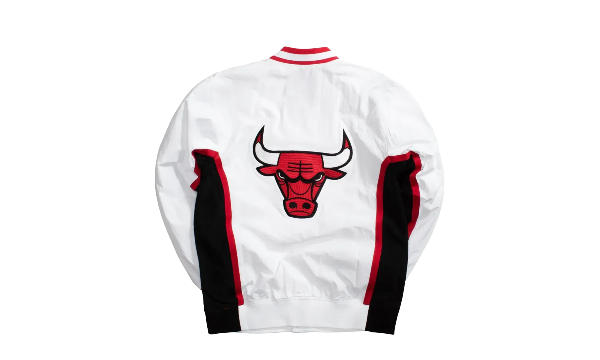 NBA Authentic Warm Up Jacket "1996 Chicago Bulls - White" AWJKCP19042 CBUWHBK96 - Image 2