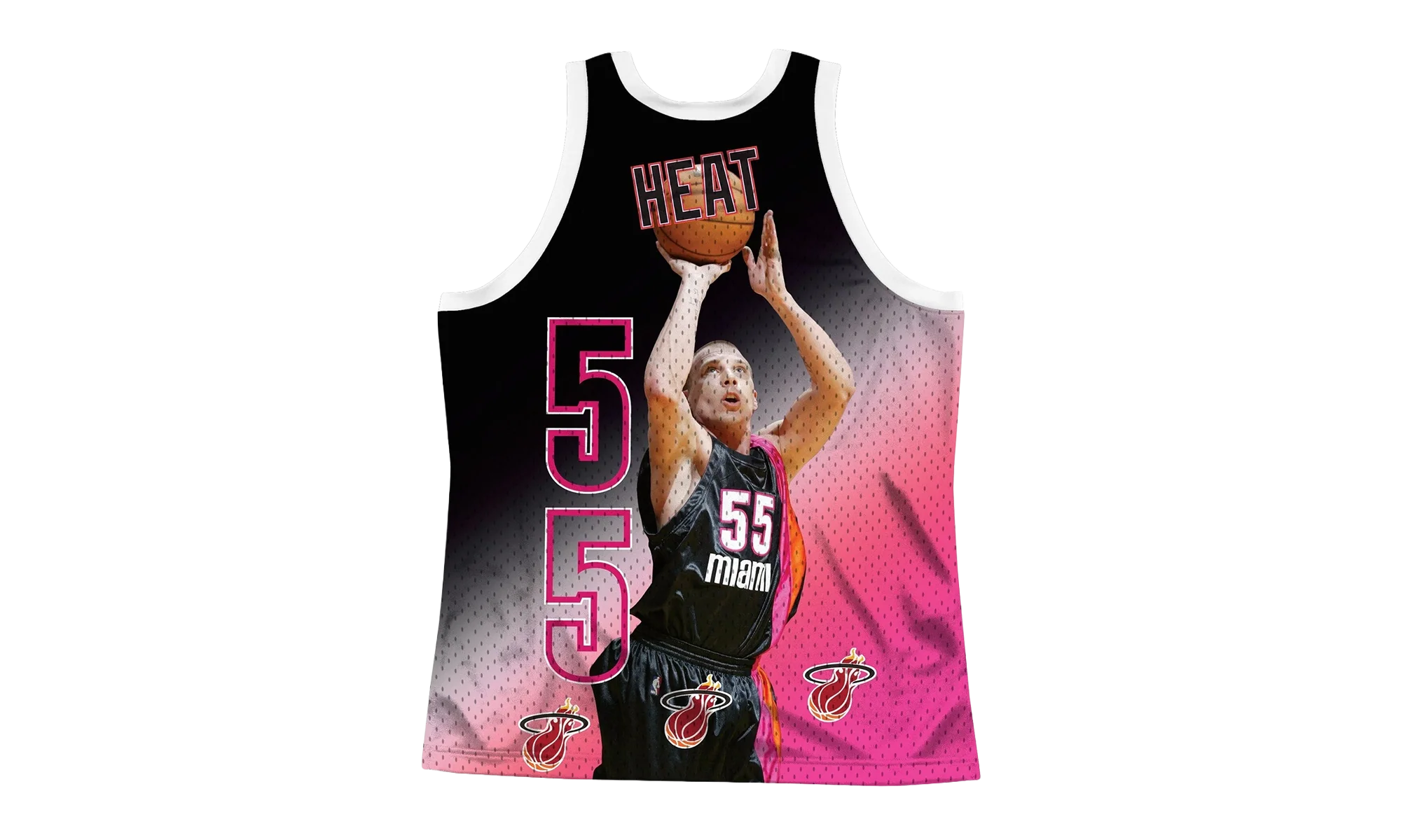 NBA Behind The Back Jersey "Miami Heat Jason Williams" MSTKMI19002 MHEWHITJWI - Image 2