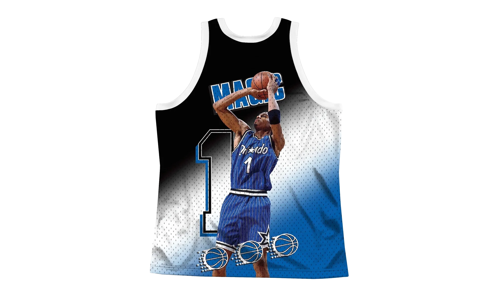 NBA Behind The Back Jersey "Orlando Magic Penny Hardaway" MSTKMI19002 OMAWHITPHA - Image 2