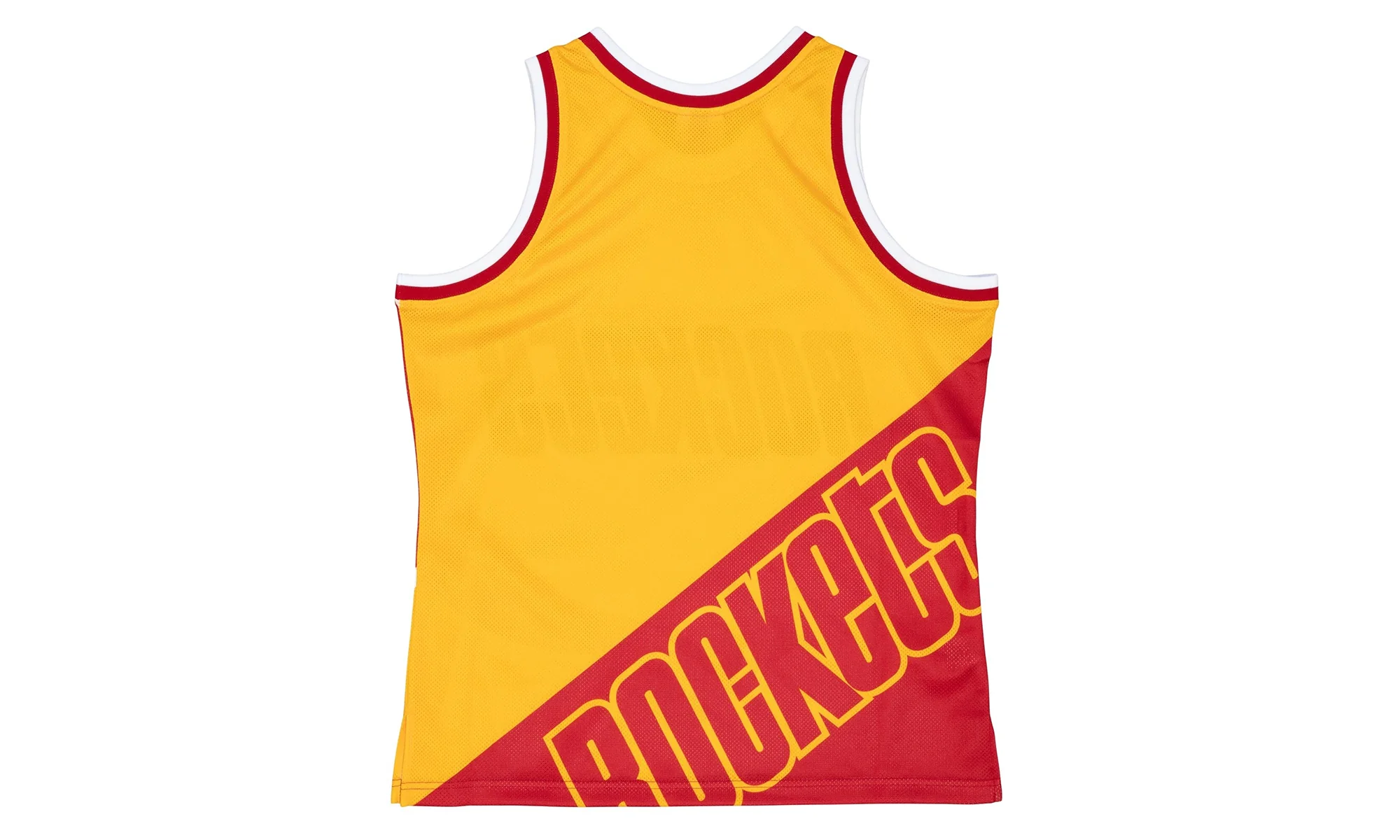 NBA Big Face Fashion Tank 5.0 "Houston Rockets" TMTK4350 HROYYPPPYELL - Image 2