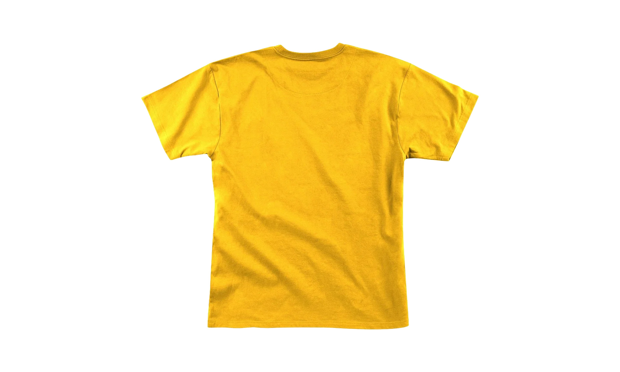 NBA Big Face Short Sleeve Tee "Los Angeles Lakers - Gold" SSTEBW19070 LALGOLD - Image 2
