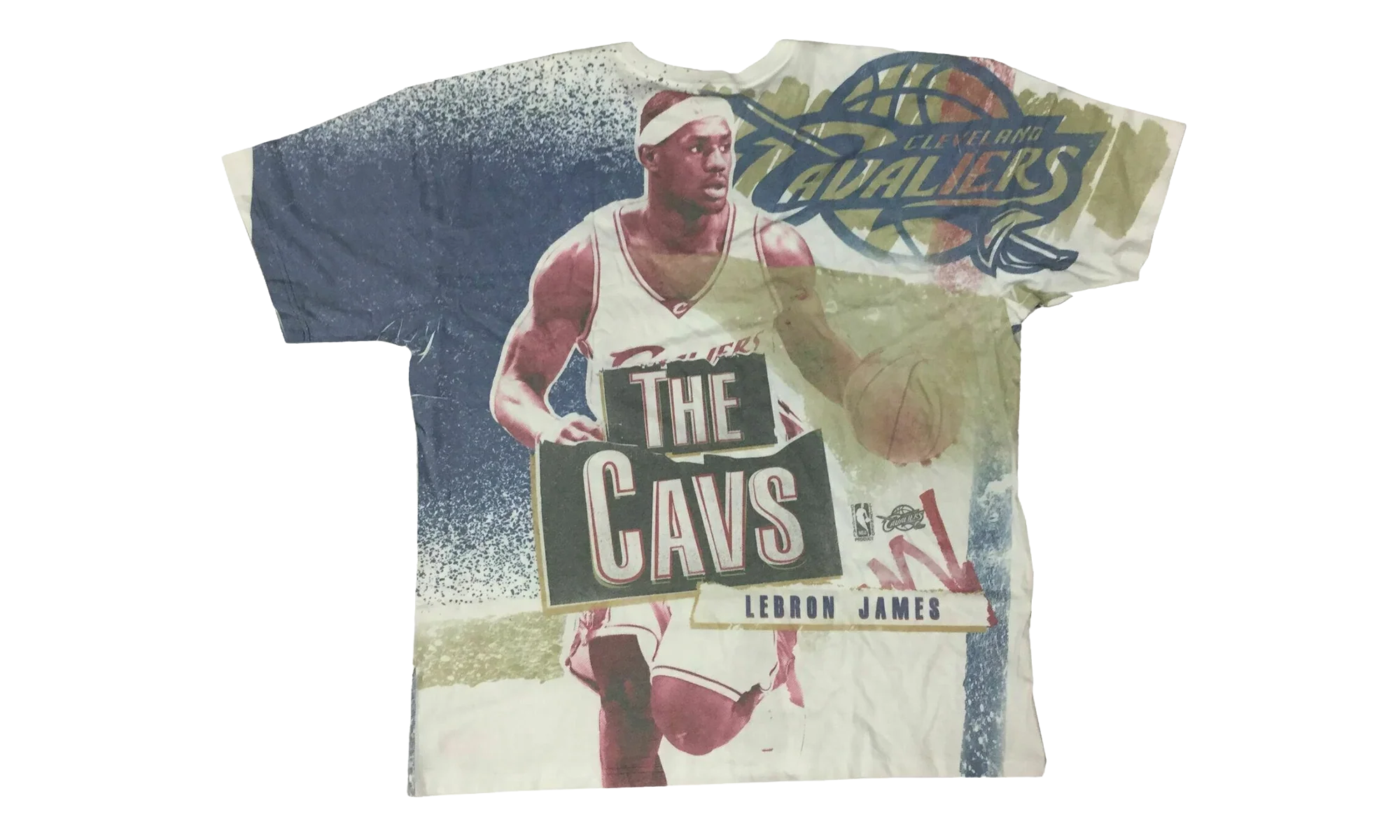 NBA Breaking Boards Sublimated Tee "Lebron James Cleveland Cavaliers" 4351013EYHLBJ - Image 3