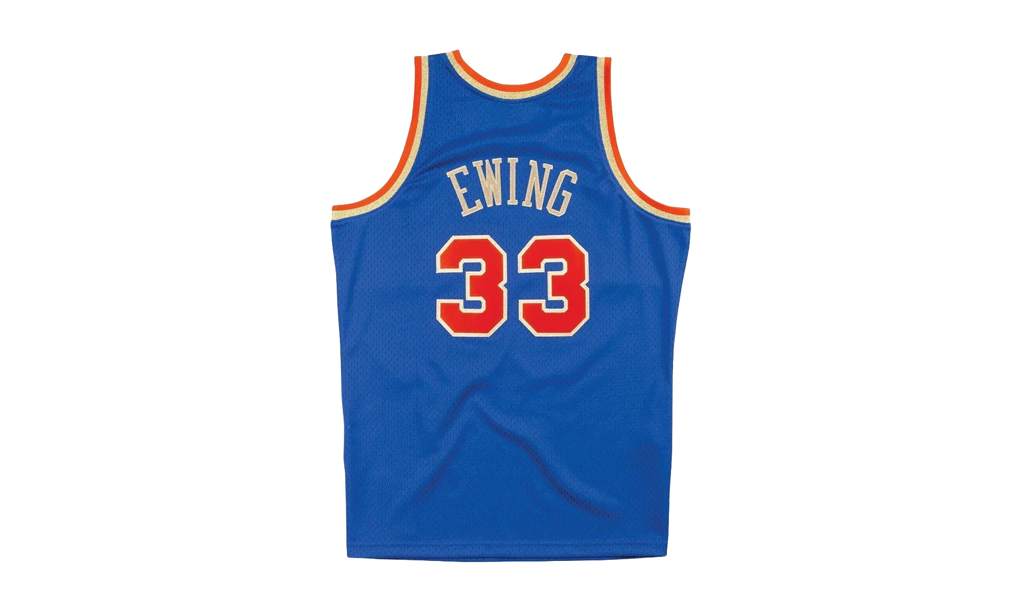 NBA Chinese New Year Patrick Ewing Swingman Jersey "1991 New York Knicks - Royal" SMJYNG18407 NYKROYA91PEW - Image 2