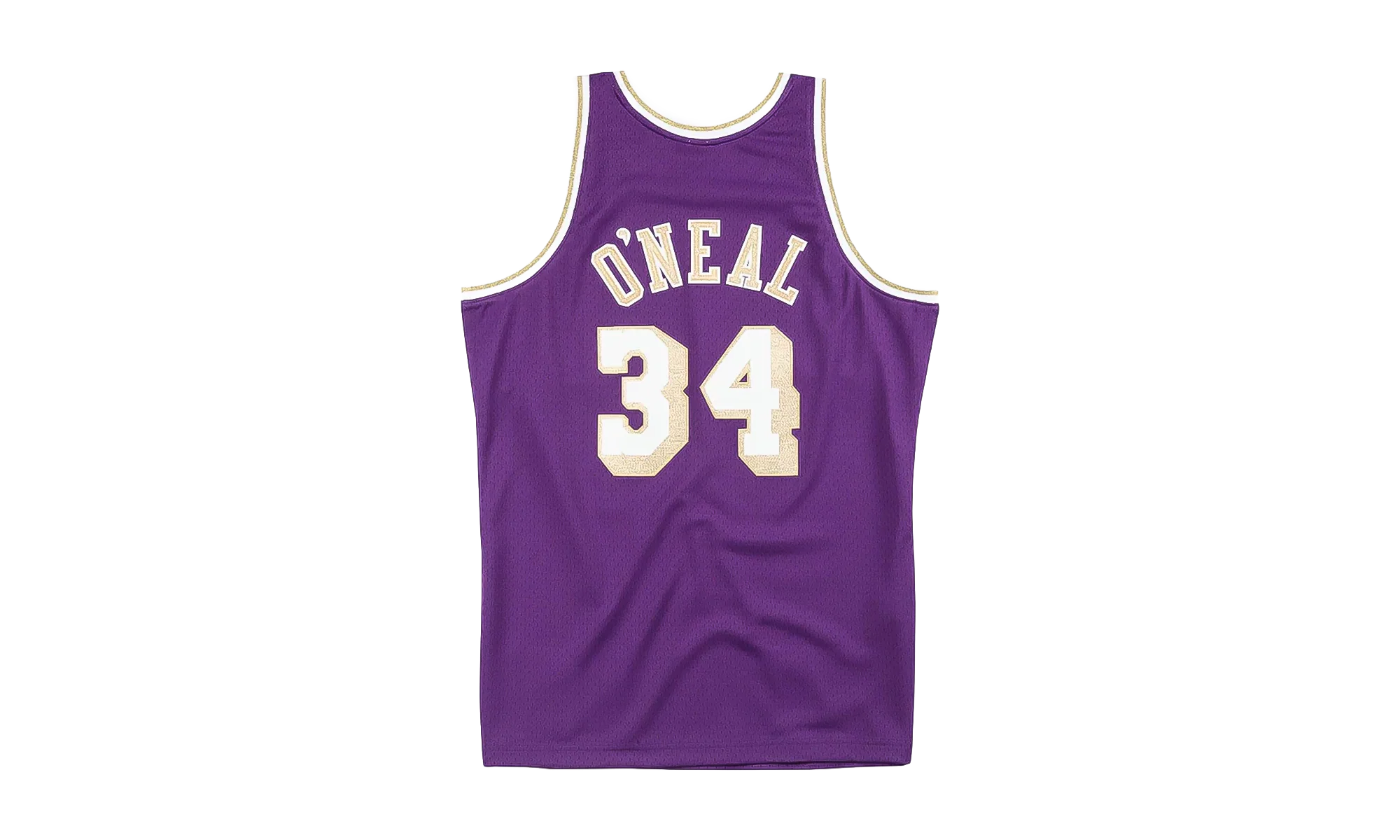 NBA Chinese New Year Shaquille O'Neal Swingman Jersey "1996 Los Angeles Lakers - Purple" SMJYNG18409 LALPURP96SON - Image 2