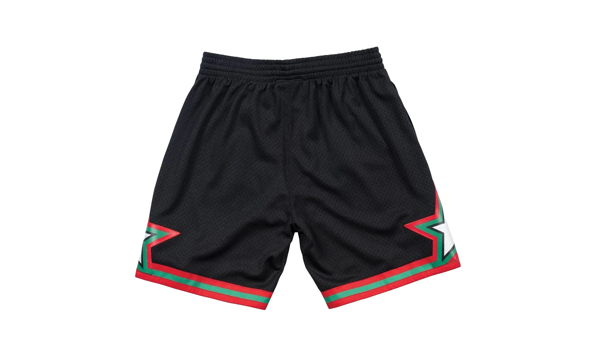 NBA Christmas Swingman Shorts "1993 Orlando Magic - Black" SMSHNG18823 OMABLCK193 - Image 2