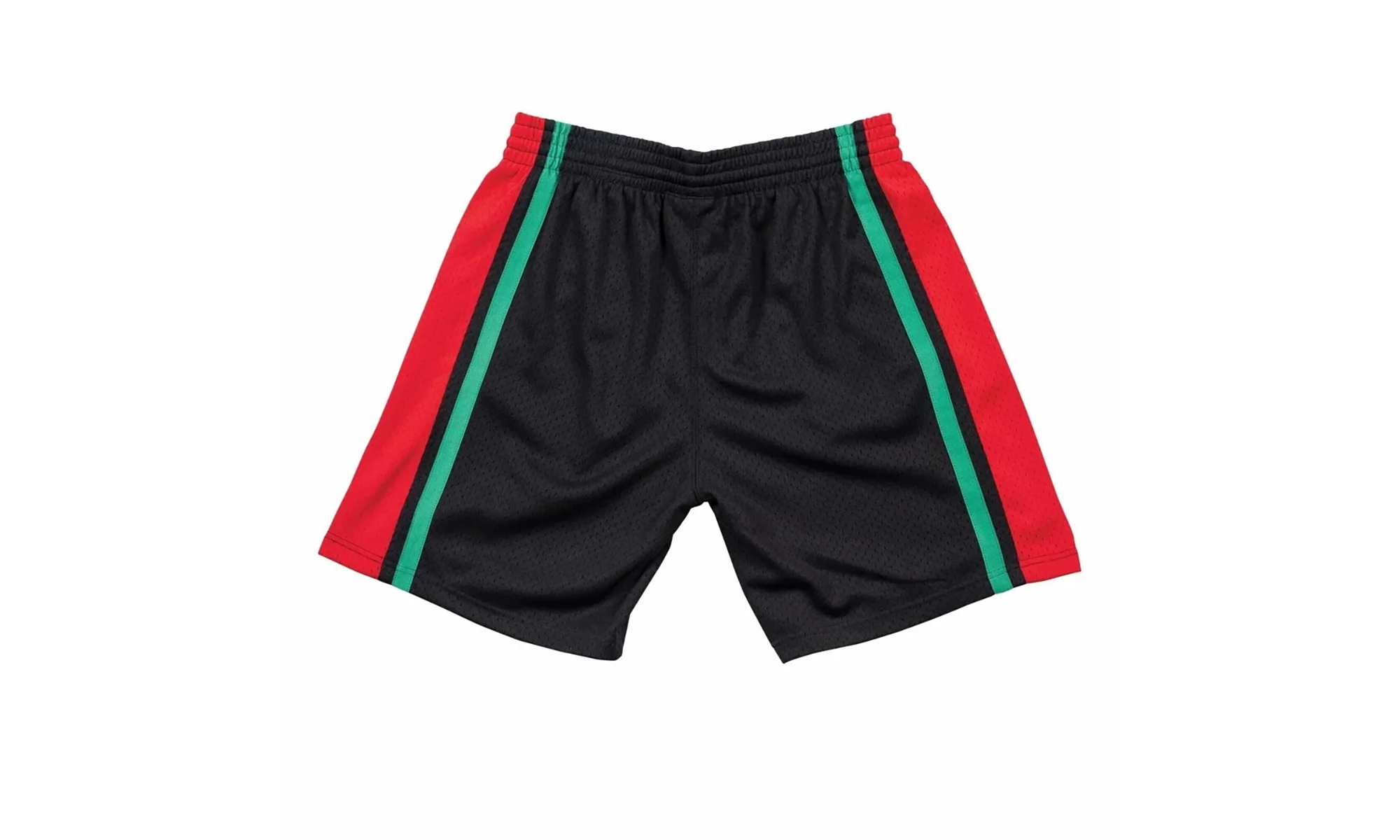 NBA Christmas Swingman Shorts "1996-97 Philadelphia 76ers - Black" SMSHNG18811 P76BLCK196 - Image 2