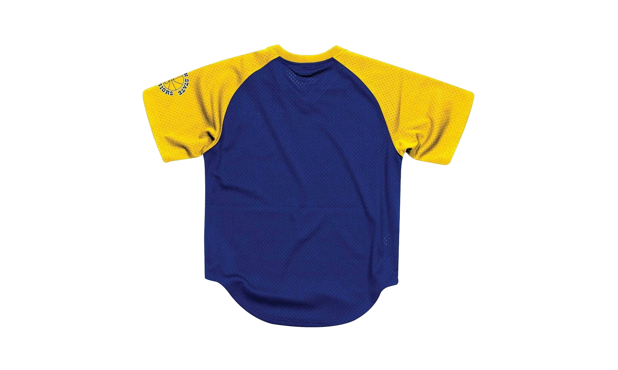 NBA Final Seconds Mesh V-Neck Shirt "Golden State Warriors - Blue" BA87OQ GSW B JXY - Image 2