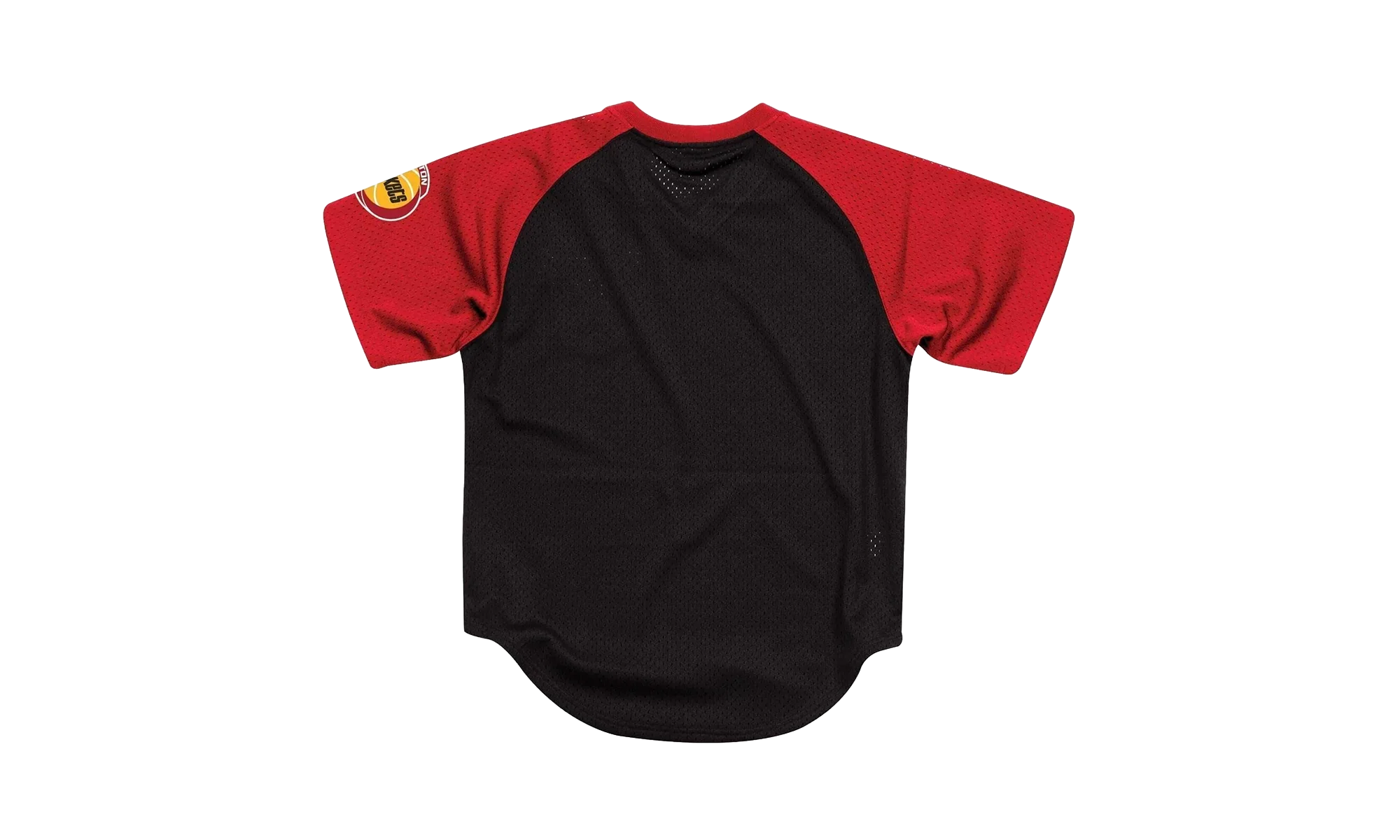 NBA Final Seconds Mesh V-Neck Shirt "Houston Rockets - Black" BA87OQ HRO K JXZ - Image 2