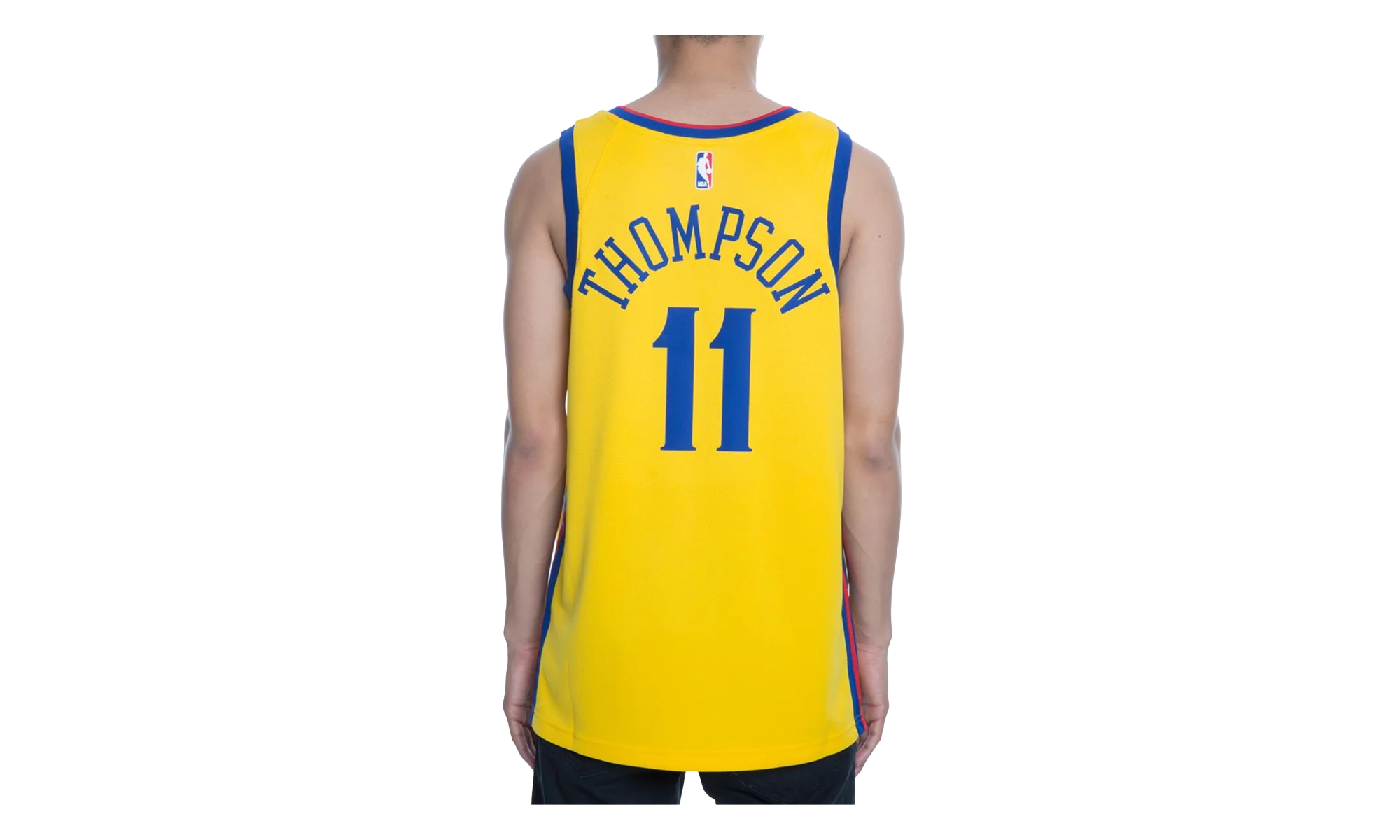 NBA Golden State Warriors Basketball City Edition Swingman Jersey GS "Klay Thompson - Yellow" 9Z2B7BY1P THOMPSON - Image 2