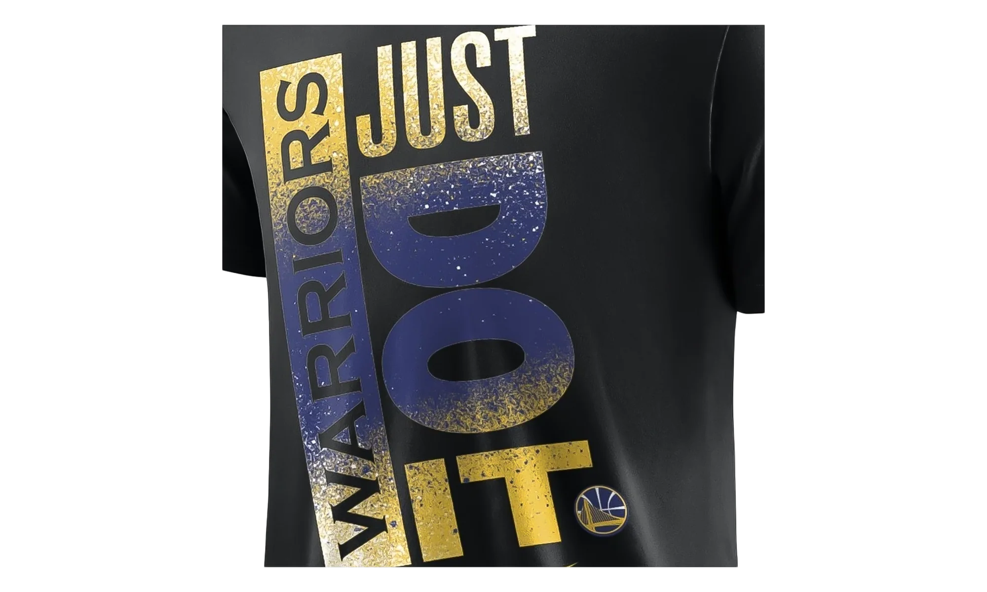 NBA Golden State Warriors Dri‑Fit Essential T‑Shirt "Black" AQ6261 010 - Image 2