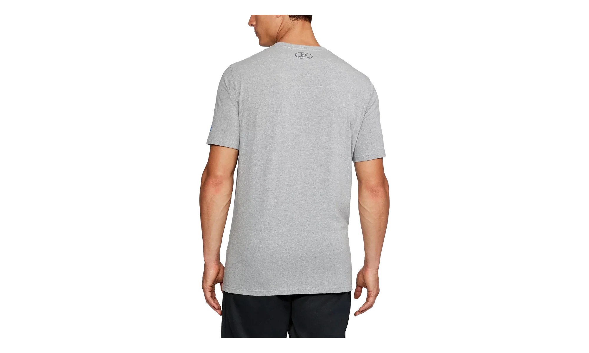NBA Golden State Warriors HeatGear T-Shirt "Gray" 1304482 339 - Image 2
