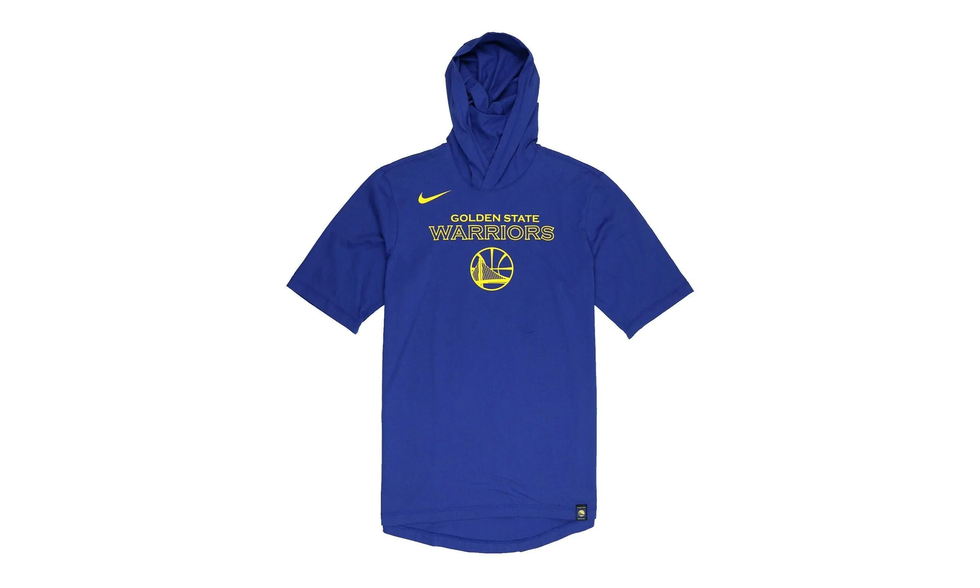 NBA Golden State Warriors Hooded T-Shirt "Royal Blue" AQ7007 495
