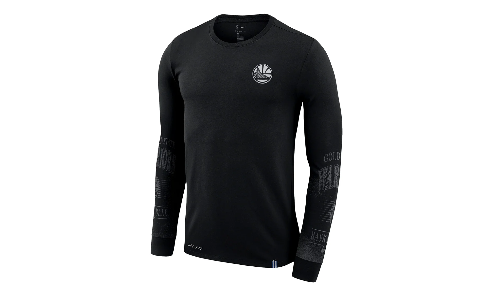 NBA Golden State Warriors Long Sleeve T‑Shirt "Elevated Mezzo Pixel" AQ6223 010