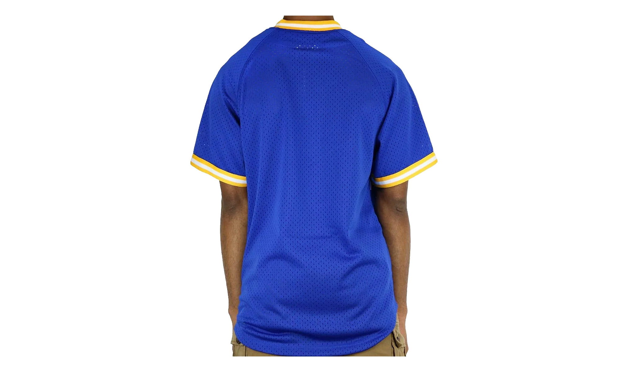 NBA GOLDEN STATE WARRIORS SEASONED PRO MESH BF SS TEE "Golden State Warriors" 418TH3106AGSWIH - Image 2