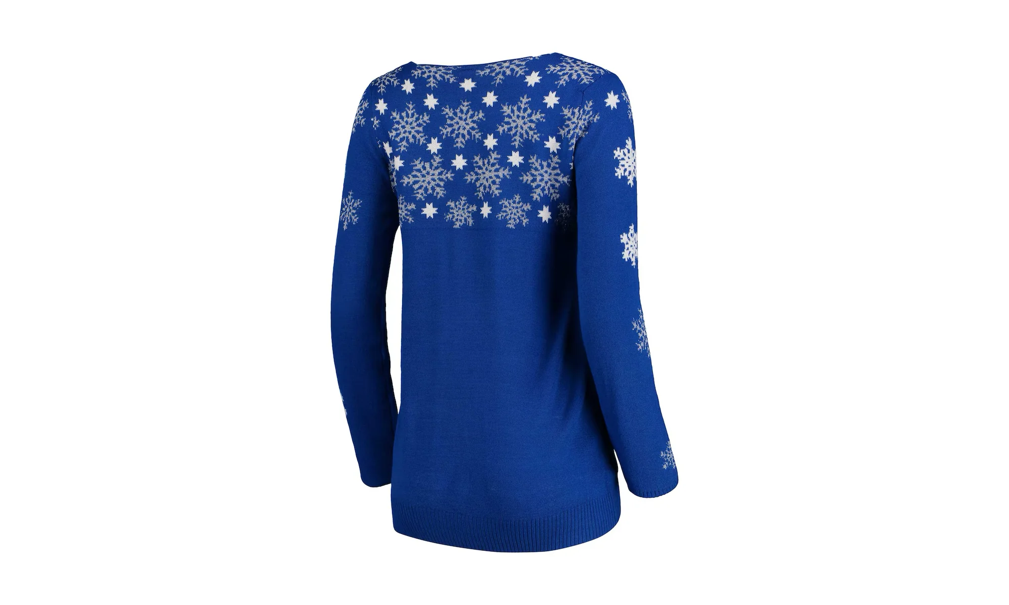 NBA Golden State Warriors V-Neck Sweater WMNS "Snowflake - Blue" STA0618 00001 - Image 2