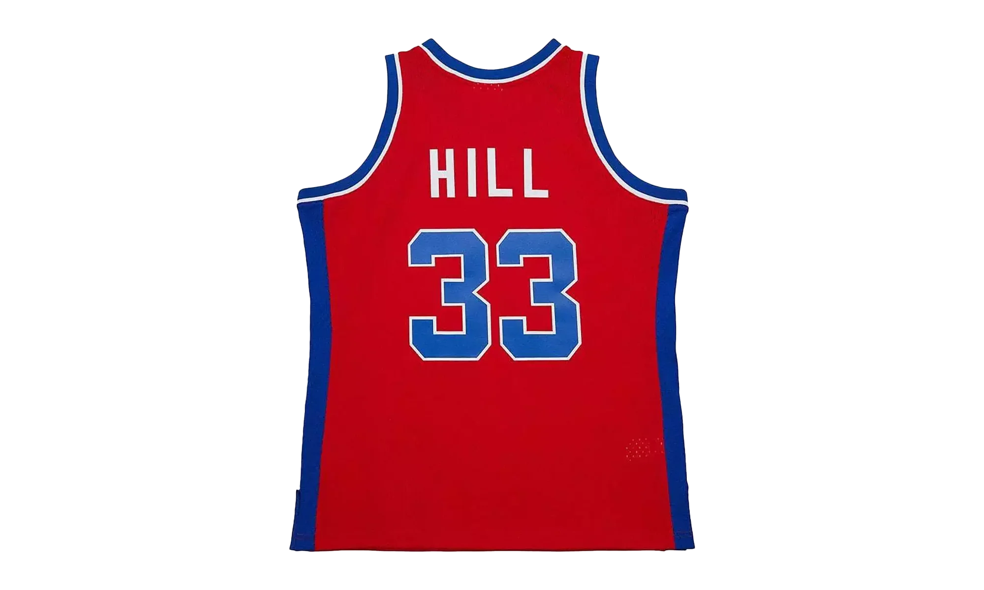 NBA Grant Hill Dark Jersey "1994 Detroit Pistons - Red" JY8722 DPIRED1 - Image 2