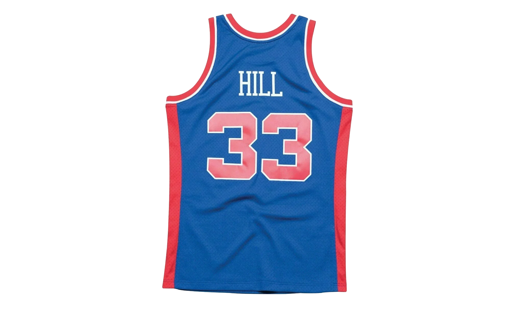 NBA Grant Hill Swingman Road Jersey "1995 Detroit Pistons - Royal" SMJYAC18025 DPIROYA95GHI - Image 2