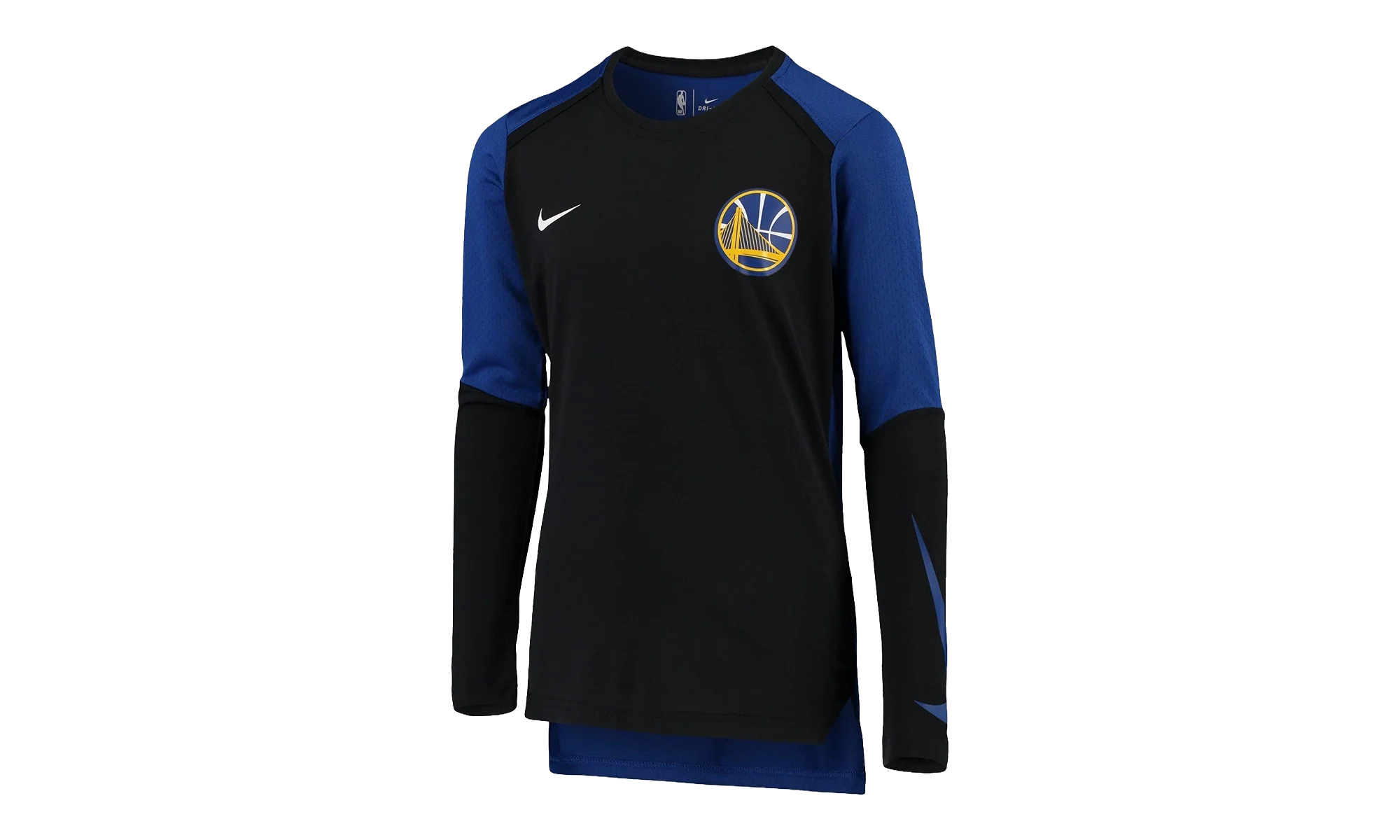 NBA GS Warriors Dri‑Fit Long Sleeve Shirt "Black Grey" 941124 010