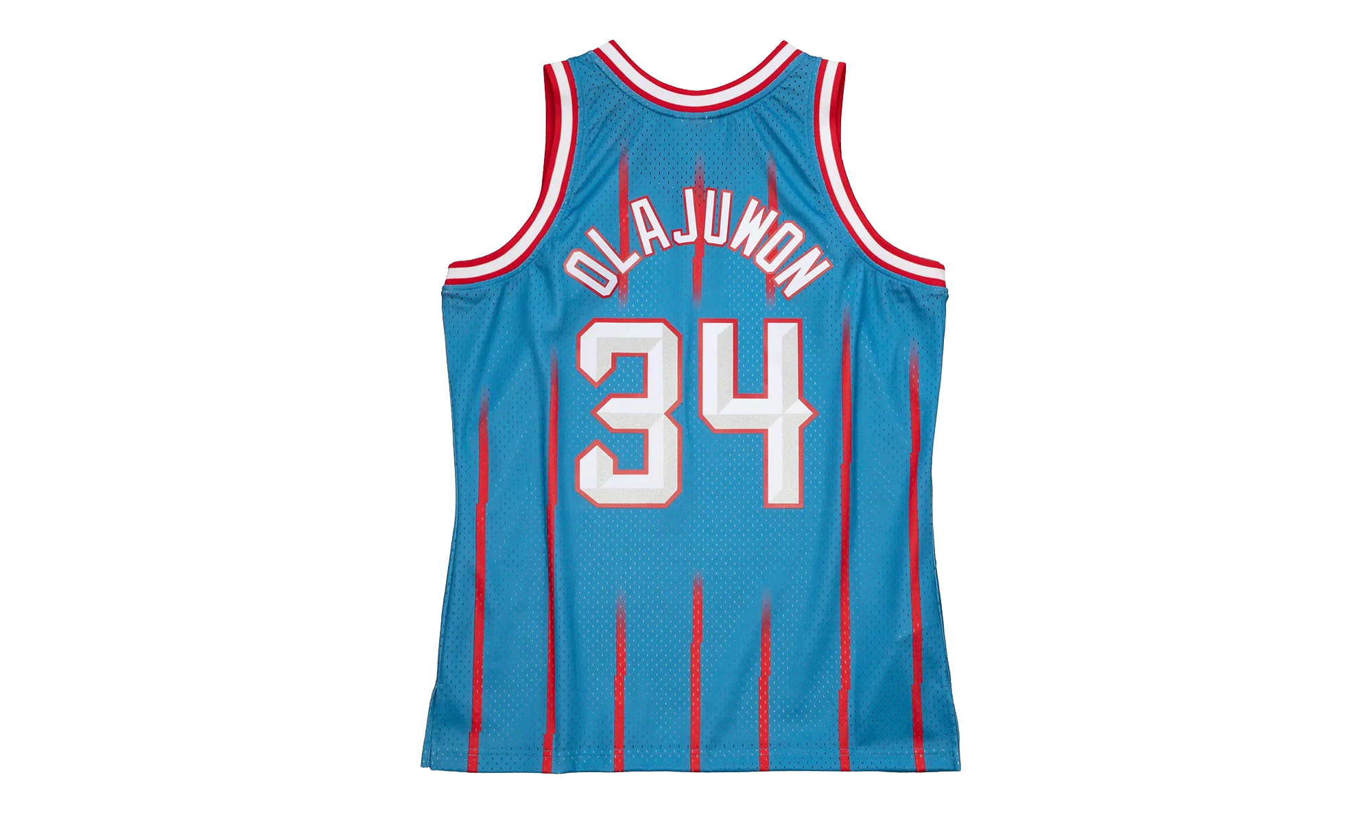 NBA Hakeem Olajuwon Reload 2.0 Swingman Jersey "1996 Houston Rockets - Blue" SMJYGS20080 HROLTBL96HOL - Image 2