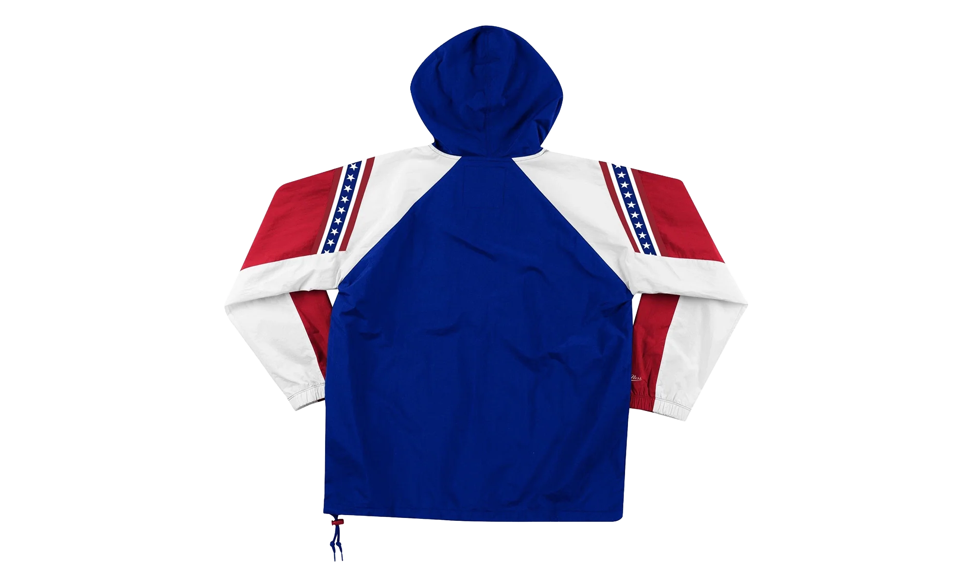 NBA Half-Zip Anorak Jacket "Philadelphia 76ers - Royal" HFZPDA19008 P76ROYA - Image 2