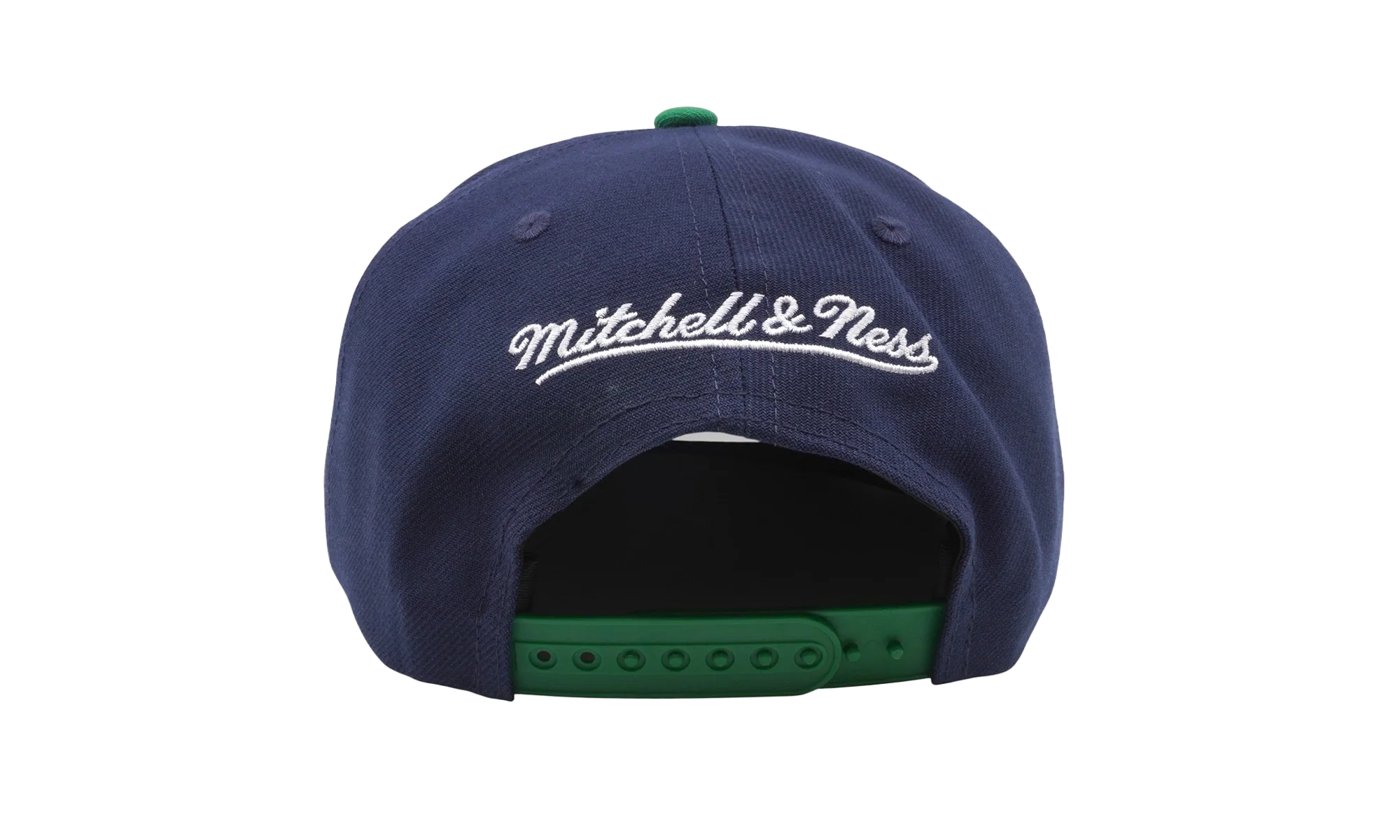 NBA Hardwood Classics Logo Bill Snapback Cap "Dallas Mavericks - Blue / Green" HHSS4528 DMAYYPPPBLGN - Image 2