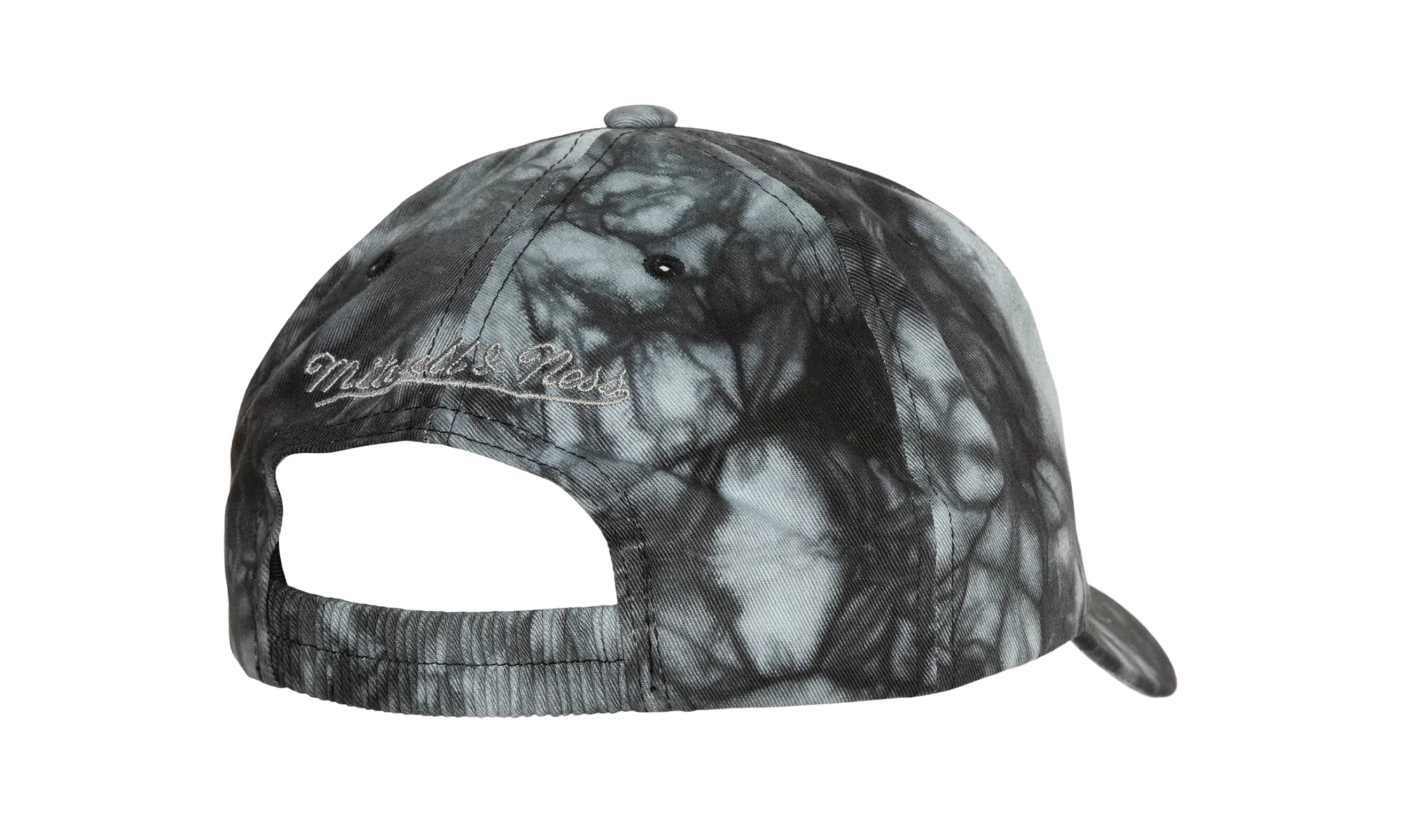 NBA Hardwood Classics Scrunch Tie Dye Dad Cap "Los Angeles Lakers - Black" HLUB4344 LALYYPPPBLCK - Image 2
