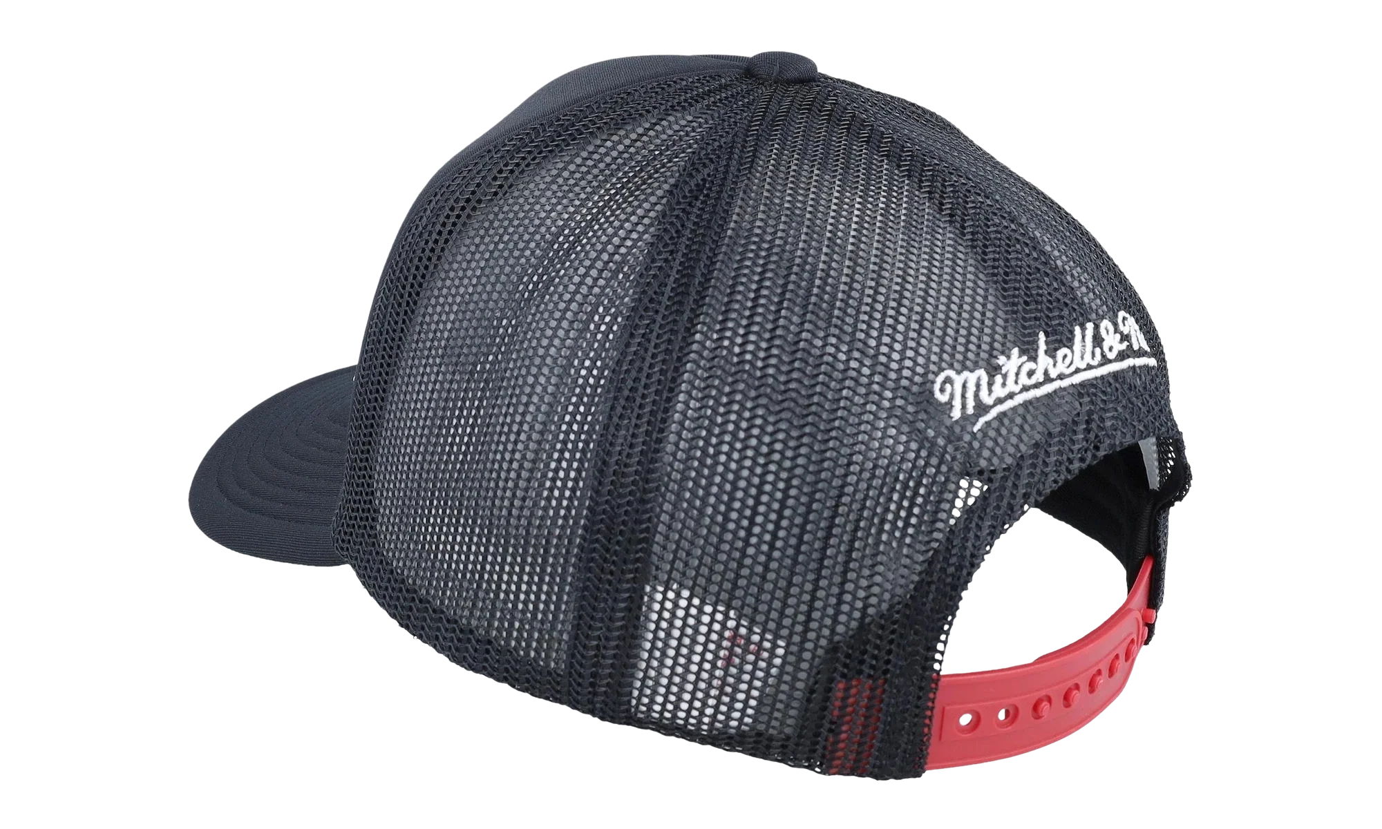 NBA Hardwood Classics Speedway Trucker Cap "Chicago Bulls - Black" HT8691 CBUBLCK - Image 2