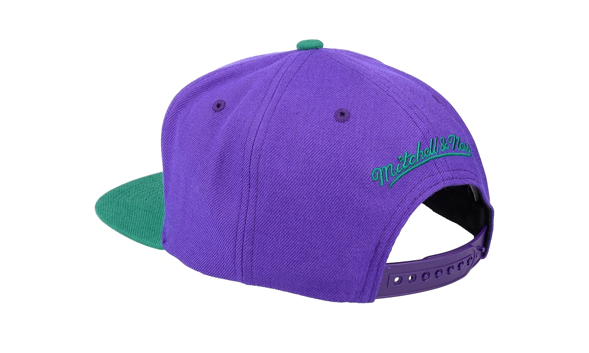 NBA Hardwood Classics Team 2 Tone 2.0 Snapback Cap "Utah Jazz - Purple / Green" HHSS3267 NOJYYPPPPRGN - Image 2