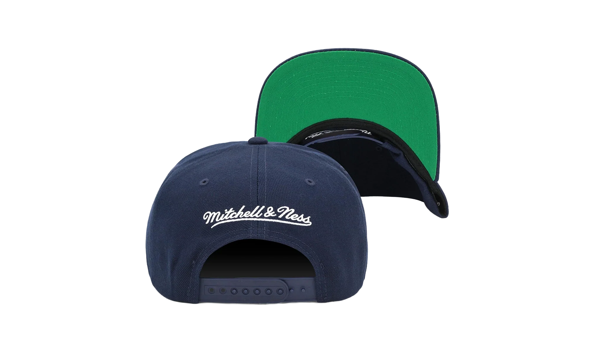 NBA Hardwood Classics Team Ground 2.0 Snapback Cap "Brooklyn Nets - Blue" HHSS3258 NJNYYPPPBLUE - Image 2