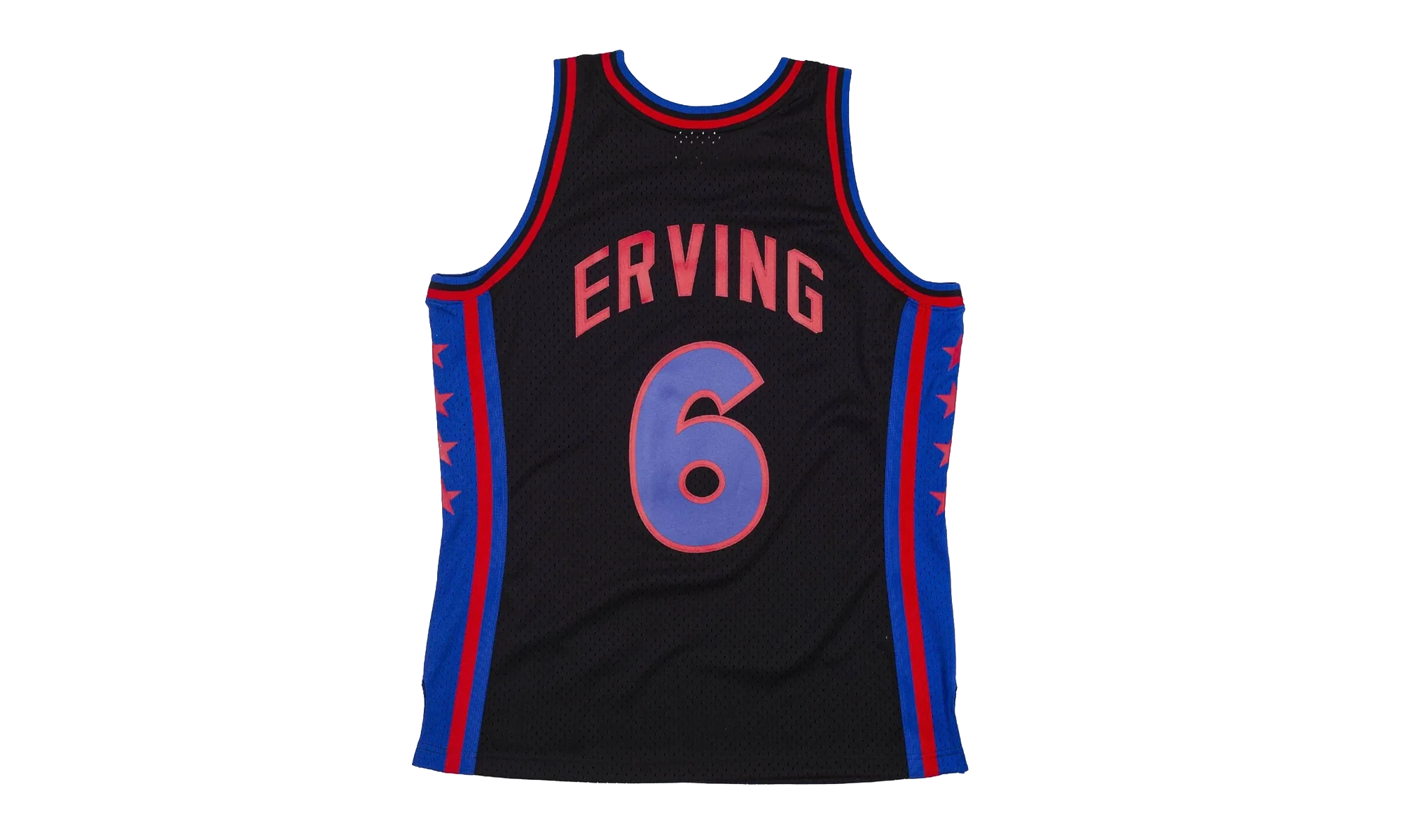 NBA Julius Erving Reload Swingman Jersey "1976 Philadelphia 76ers - Black" SMJYCP19300 P76BLCK76JER - Image 2
