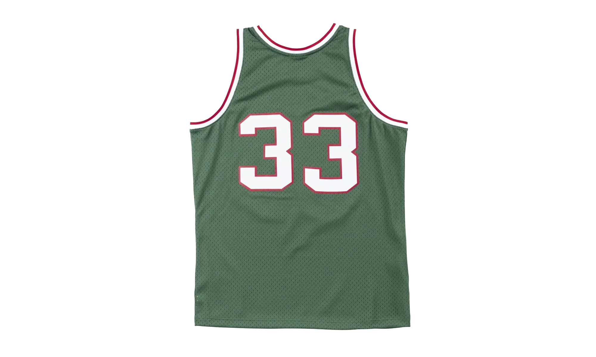 NBA Kareem Abdul-Jabbar Swingman Jersey "1970 Milwaukee Bucks - Green" SMJYAC18107 MBUDKGN70KAB - Image 2