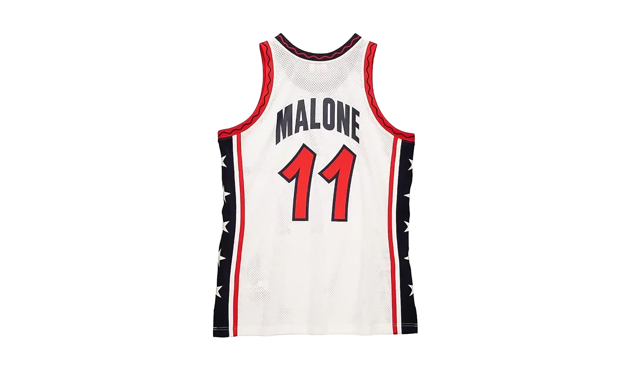 NBA Karl Malone Authentic Jersey "1996 USA Dream Team - White" AJY4CP20042 USAWHIT96KMA - Image 2