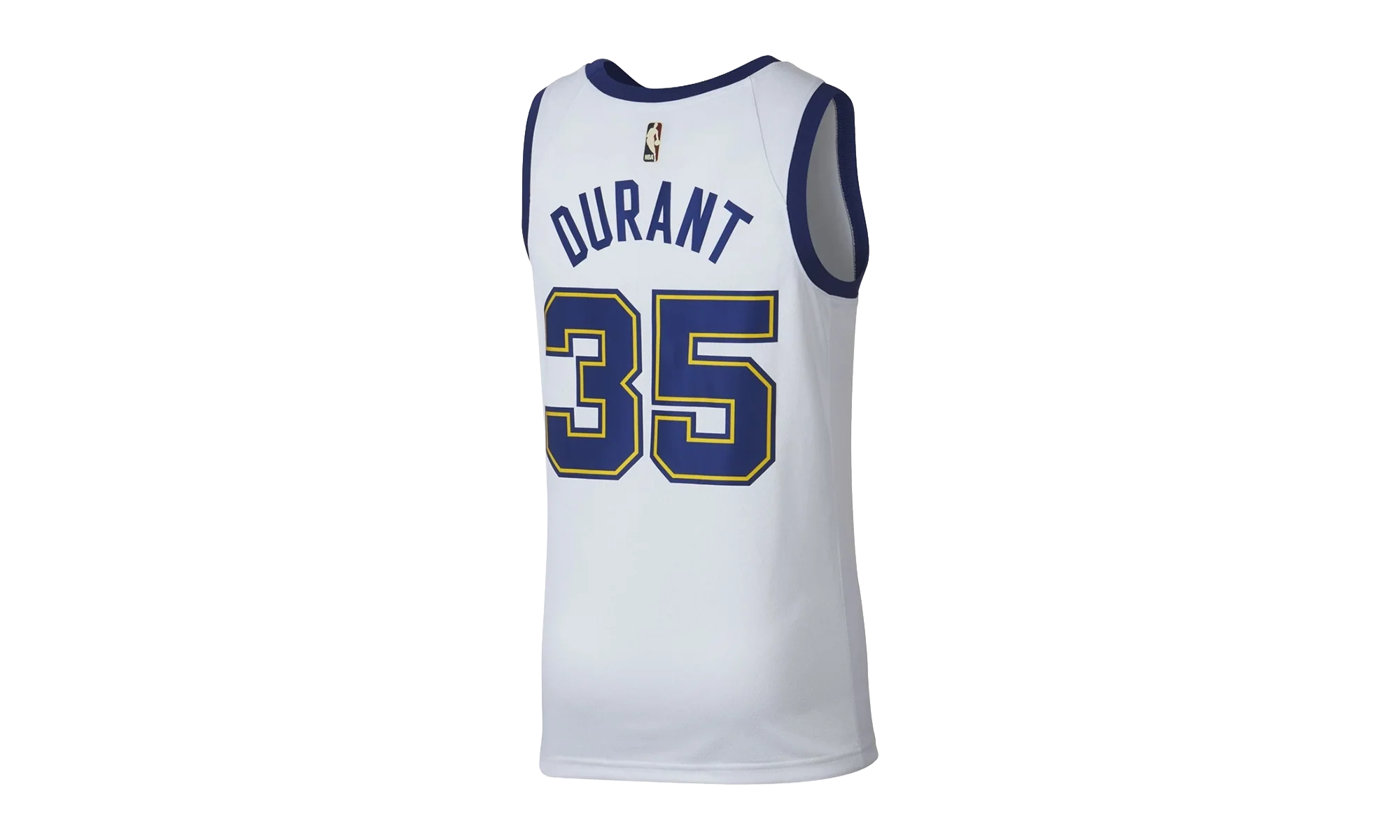 NBA Kevin Durant GS Warriors Swingman Jersey "White HWC" 904152 101 - Image 2