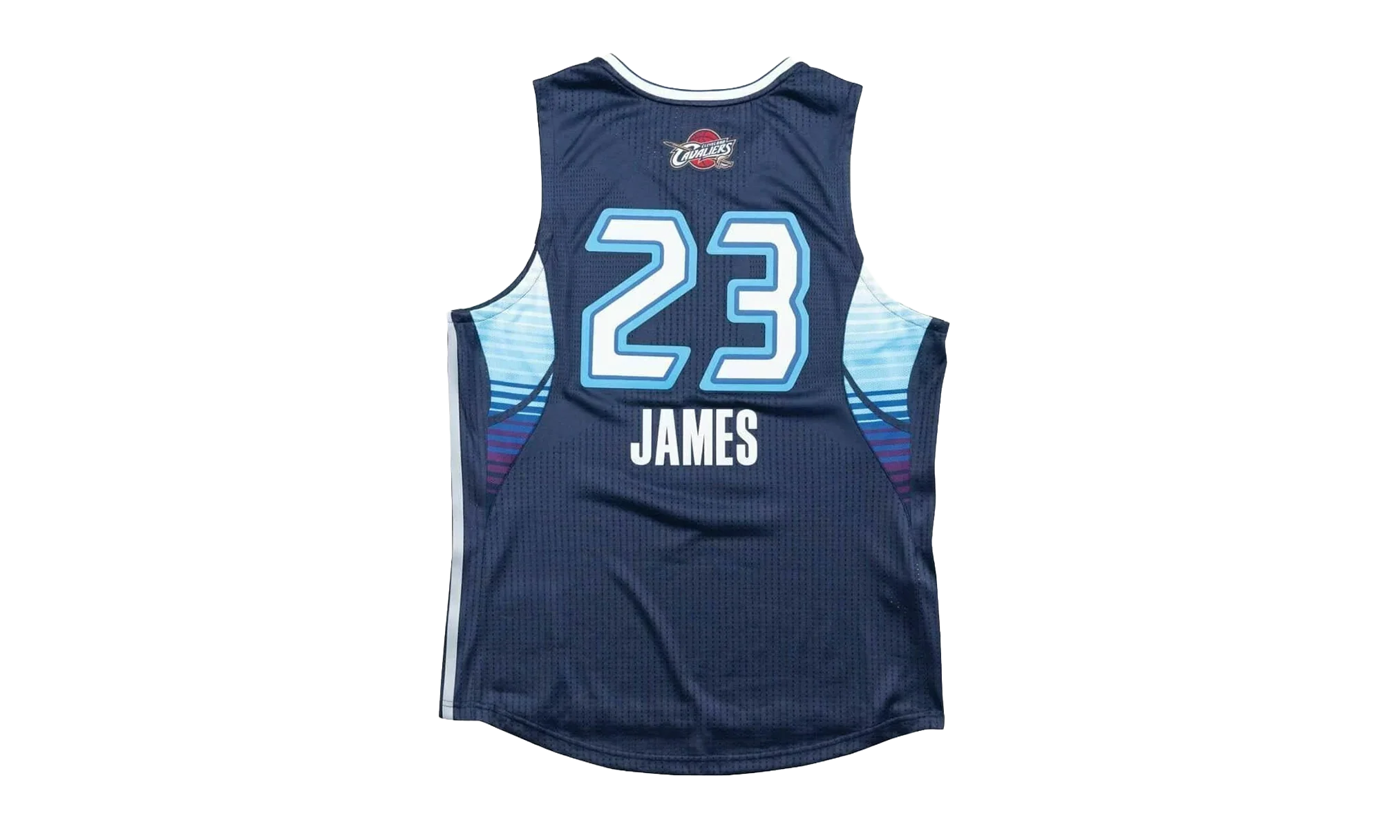 NBA LeBron James Authentic Jersey "2009 All-Star East - Navy" AJY4EL18003 ASENAVY09LJA - Image 2