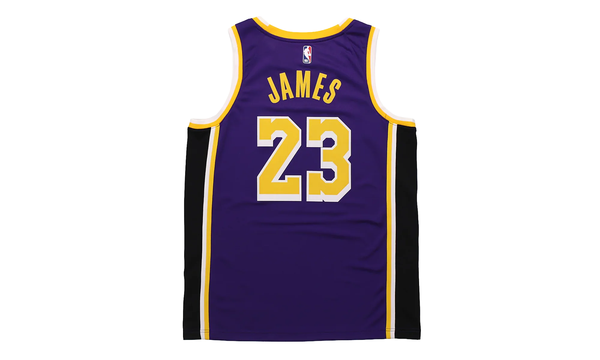 NBA Los Angeles Lakers Statement Edition 2020 Swingman Jersey "Lebron James - Purple / Yellow" CV9481 508 - Image 2