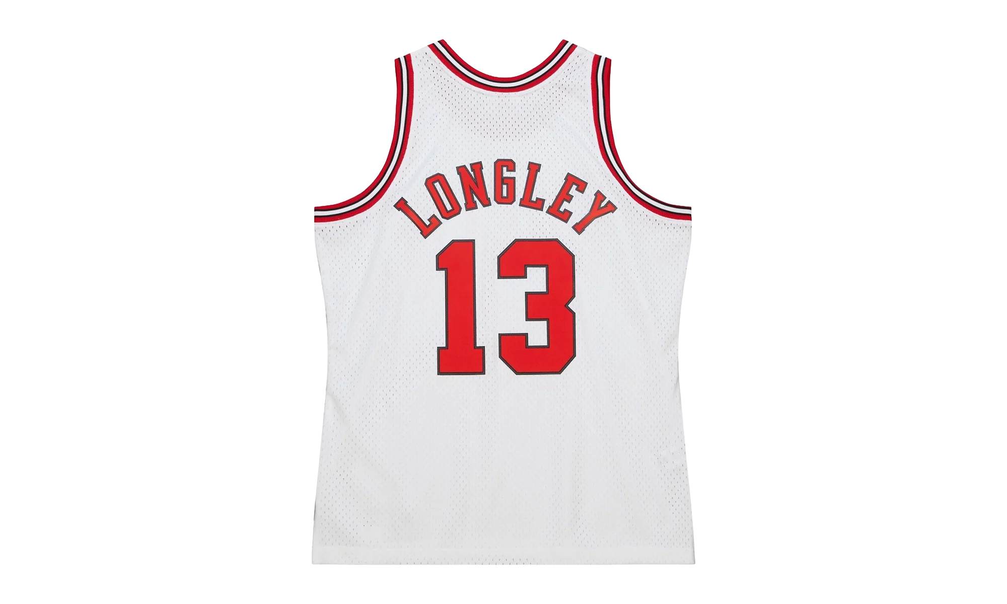 NBA Luc Longley Jersey "1997 Chicago Bulls - White" SMJY6370 CBU97LLOWHIT - Image 2