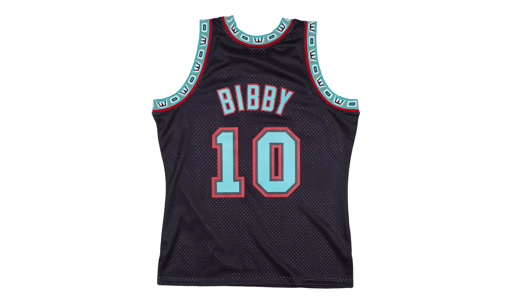 NBA Mike Bibby Reload Swingman Jersey "1998 Vancouver Grizzlies - Black" SMJYCP19289 VGRBLCK98MBI - Image 2