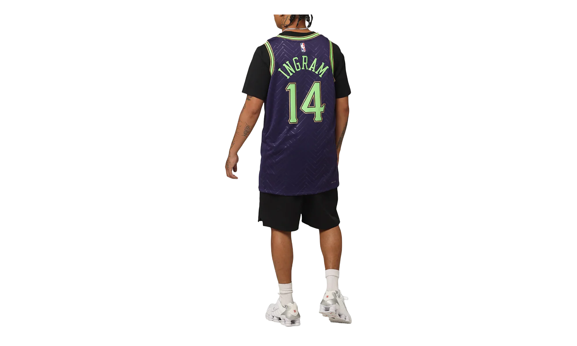NBA NEW ORLEANS PELICANS 2024-25 SWINGMAN PLAYER JERSEY GS "14 INGRAM - Purple" 9Z2B7BU8P24 PELI - Image 2