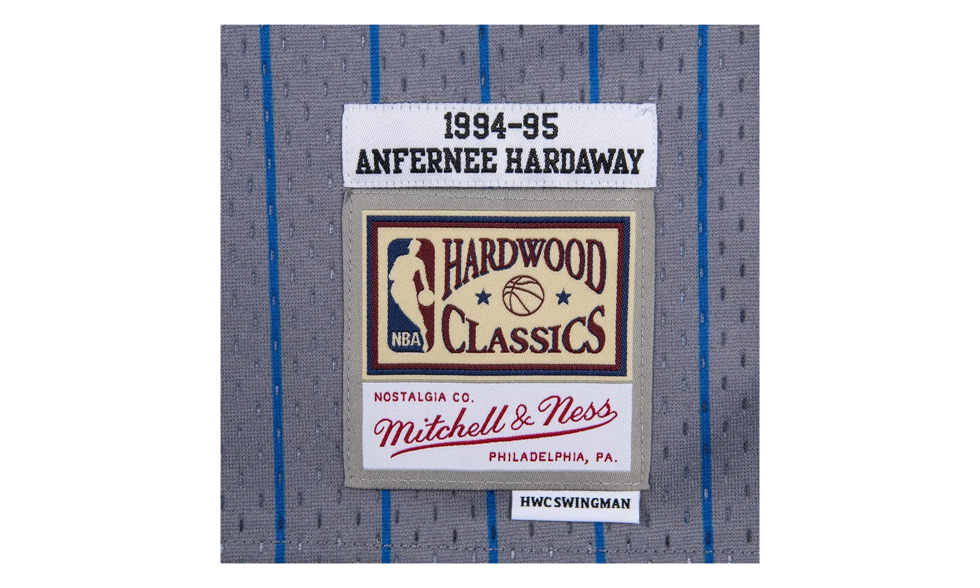 NBA Penny Hardaway Reload Swingman Jersey "1994 Orlando Magic - Grey" SMJYCP19269 OMAGREY94PHA - Image 3