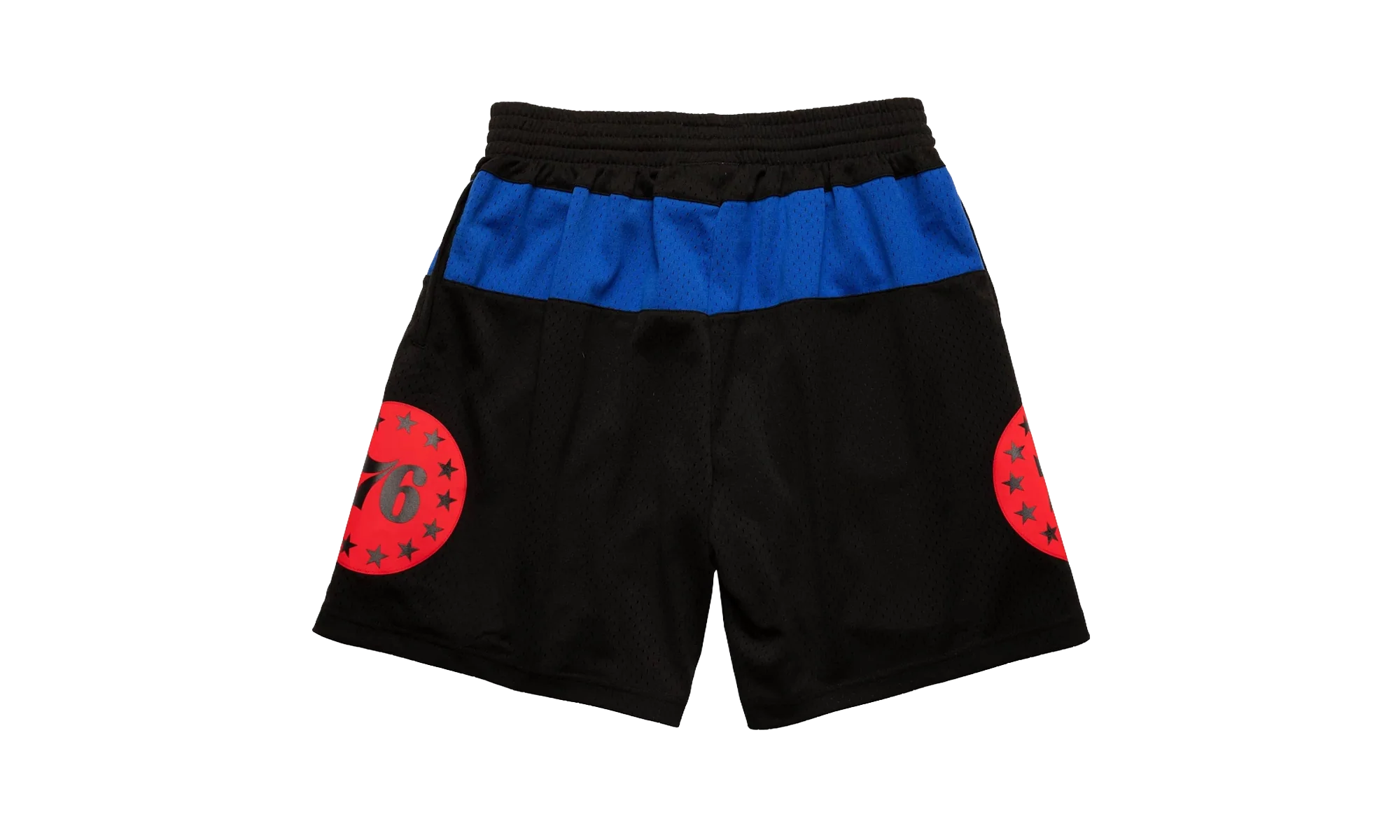NBA Reload 2.0 Swingman Shorts "2003 Philadelphia 76ers - Black" SMSHGS20113 P76BKBL03 - Image 2