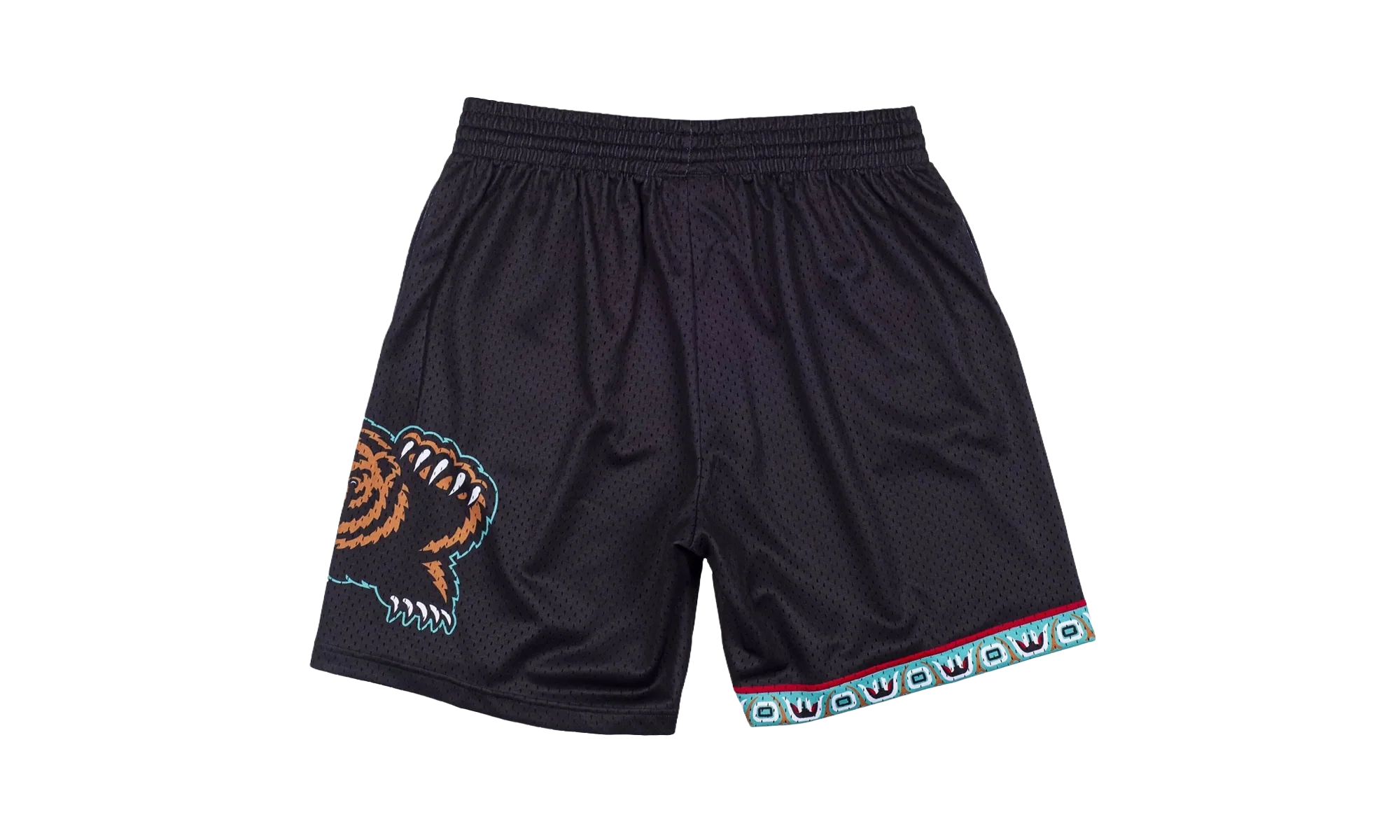NBA Reload Swingman Shorts "1998 Vancouver Grizzlies - Black" SMSHCP19290 VGRBLCK98 - Image 2