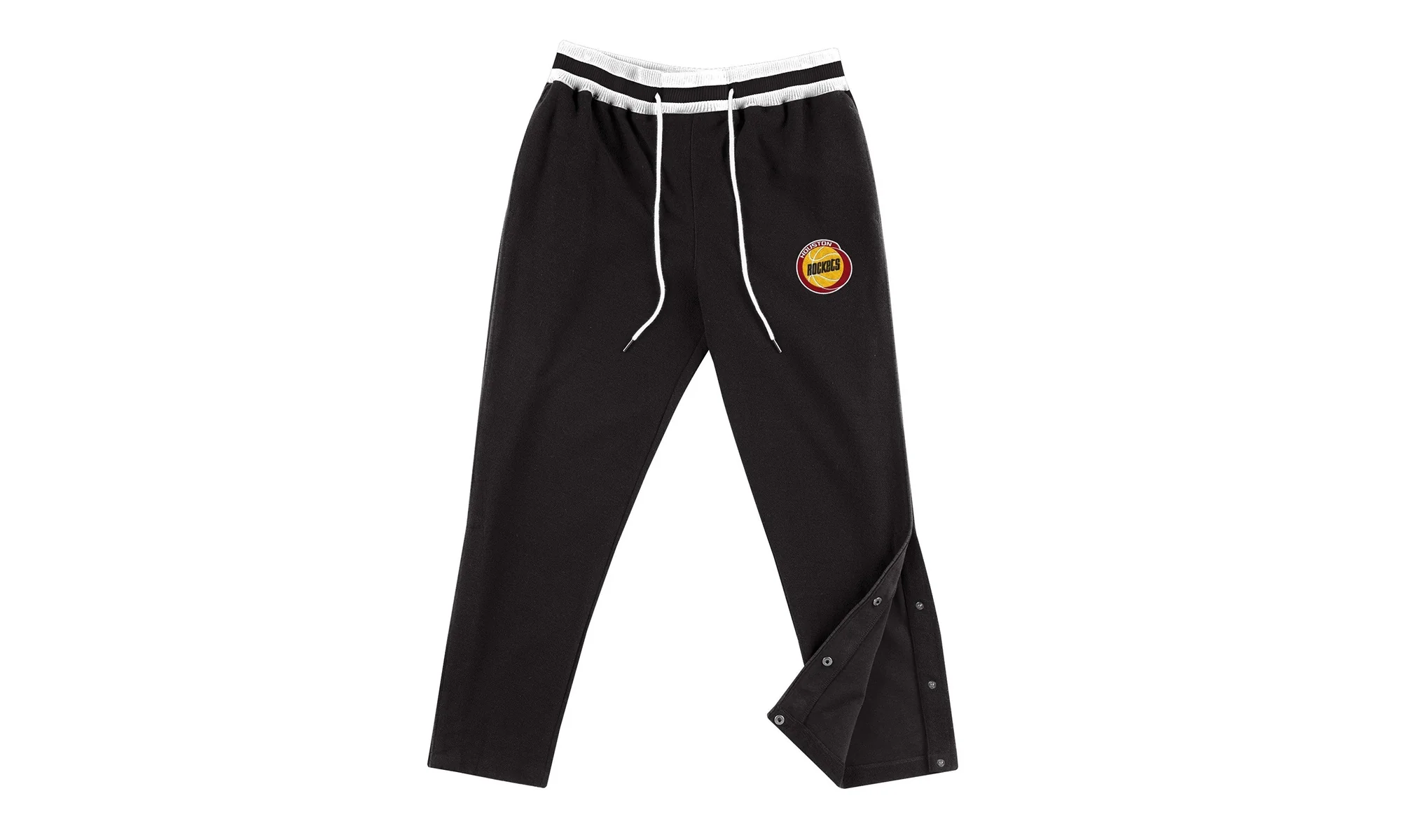 NBA Reversed Fleece Tearaway Pant "Houston Rockets - Black" SWPTBW18047 HROBLCK