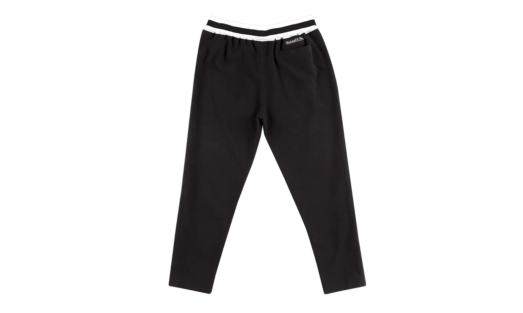 NBA Reversed Fleece Tearaway Pant "Philadelphia 76ers - Black" SWPTBW18047 P76BLCK - Image 2