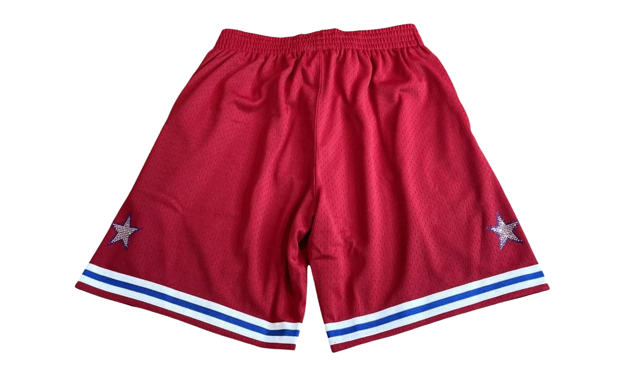 NBA Rhinestone Swingman Shorts "1988 All-Star - Red" SMSHBW18019 ASWRED188 - Image 2