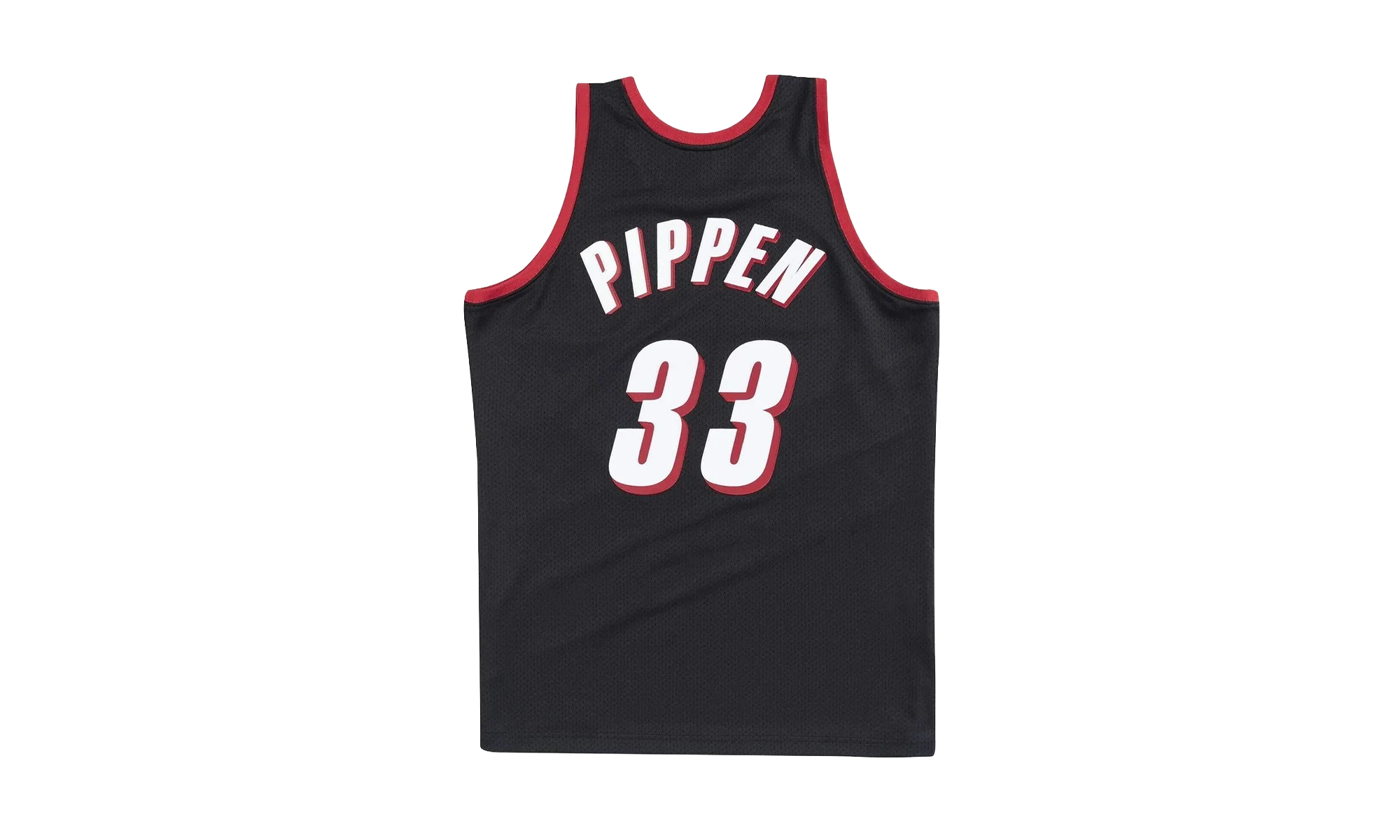 NBA Scottie Pippen Authentic Jersey "1999-00 Portland Trail Blazers - Black" AJY4EL18020 PTBBLCK99SPI - Image 2