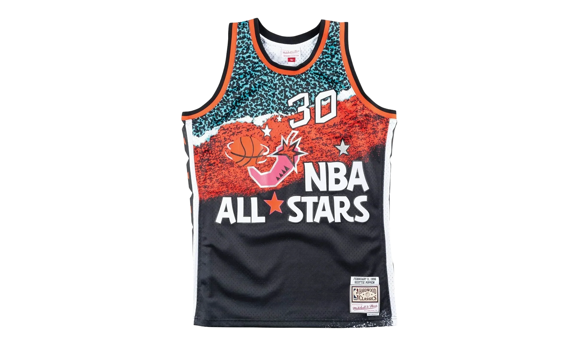 NBA Scottie Pippen Swingman Jersey "1996 All Star East - Black" SMJYNG18273 ASEBLCK96SPI - Image 2